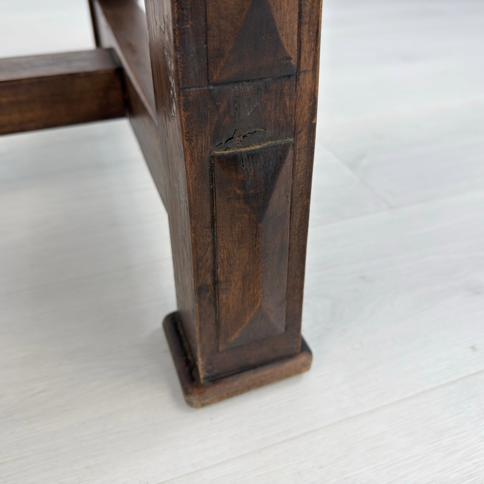 ANTIQUE SPANISH CONSOLE TABLE - 15