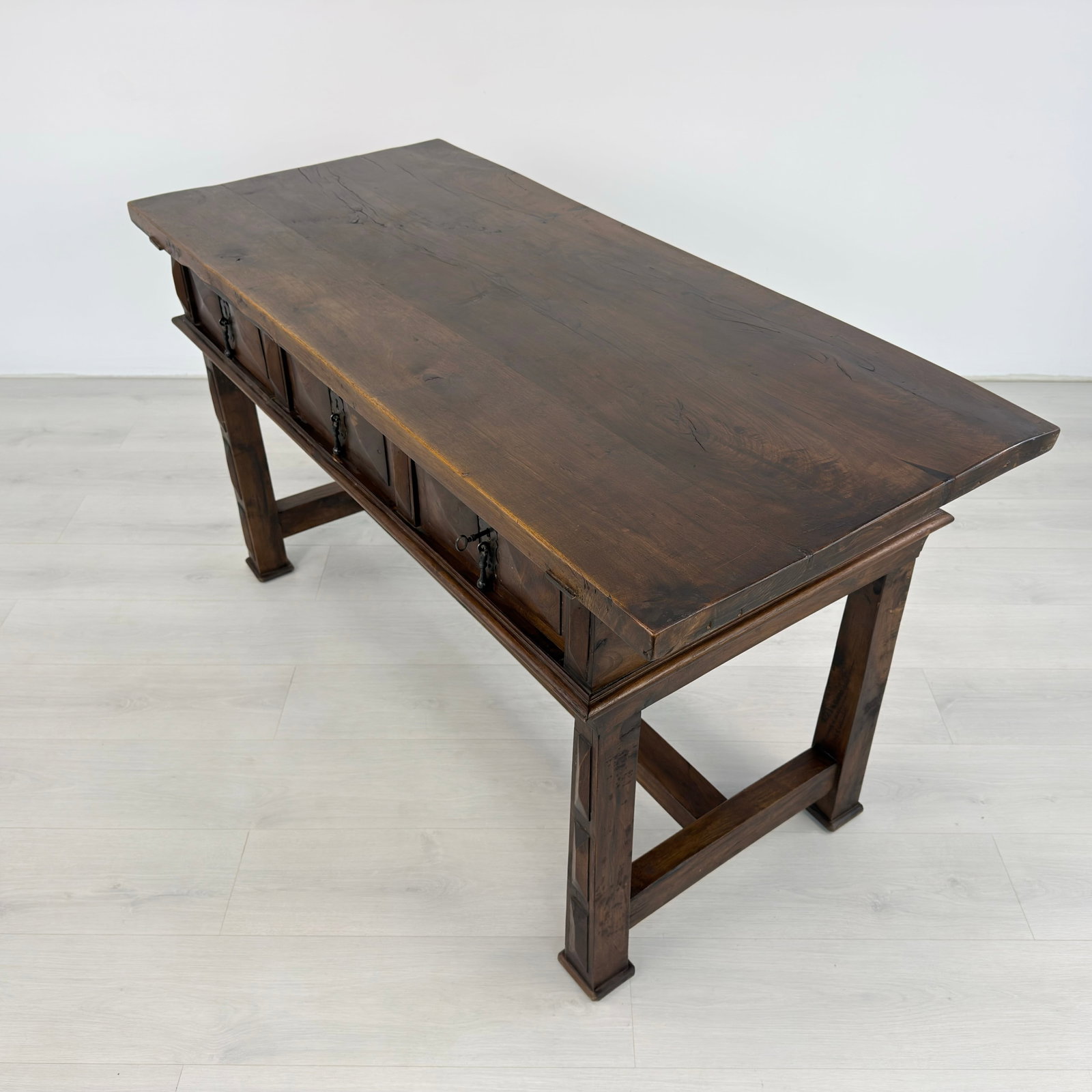 ANTIQUE SPANISH CONSOLE TABLE - 4