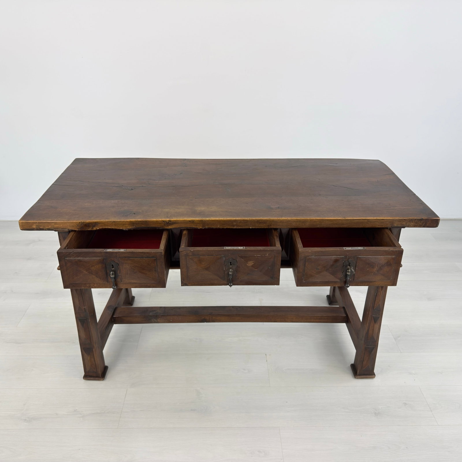 ANTIQUE SPANISH CONSOLE TABLE - 5