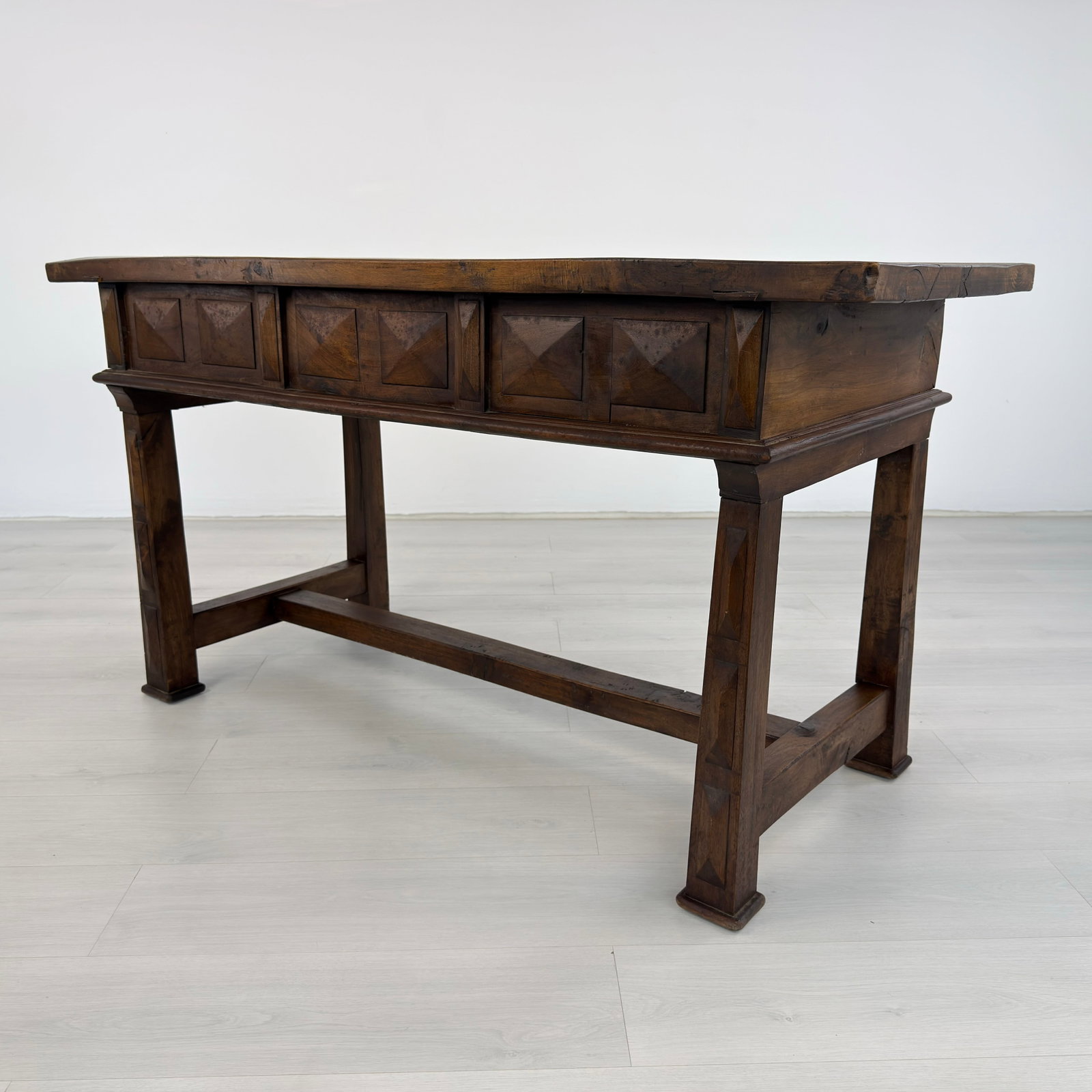 ANTIQUE SPANISH CONSOLE TABLE - 6