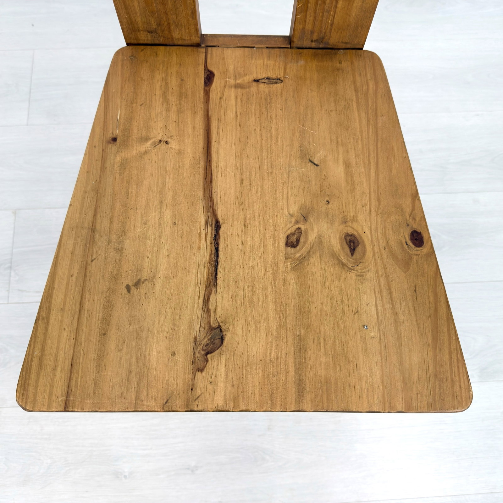 (4) BRUTALIST DINING CHAIRS - 9