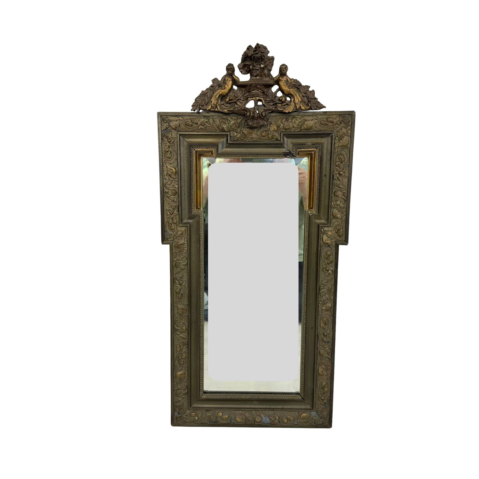 FRENCH NAPOLEON III MIRROR (1 of 8)
