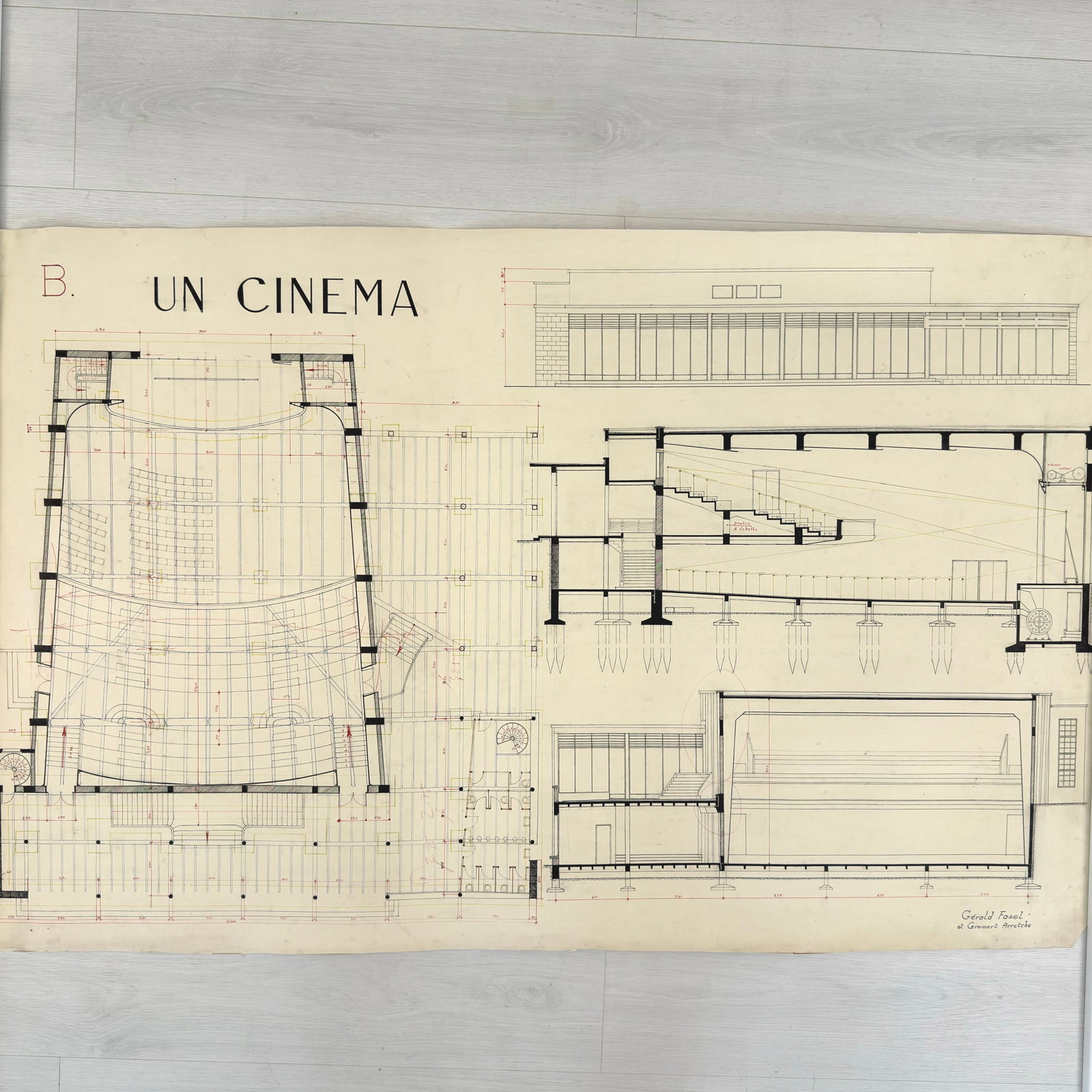 (2) VINTAGE ARCHITECTURAL DESIGN - 3
