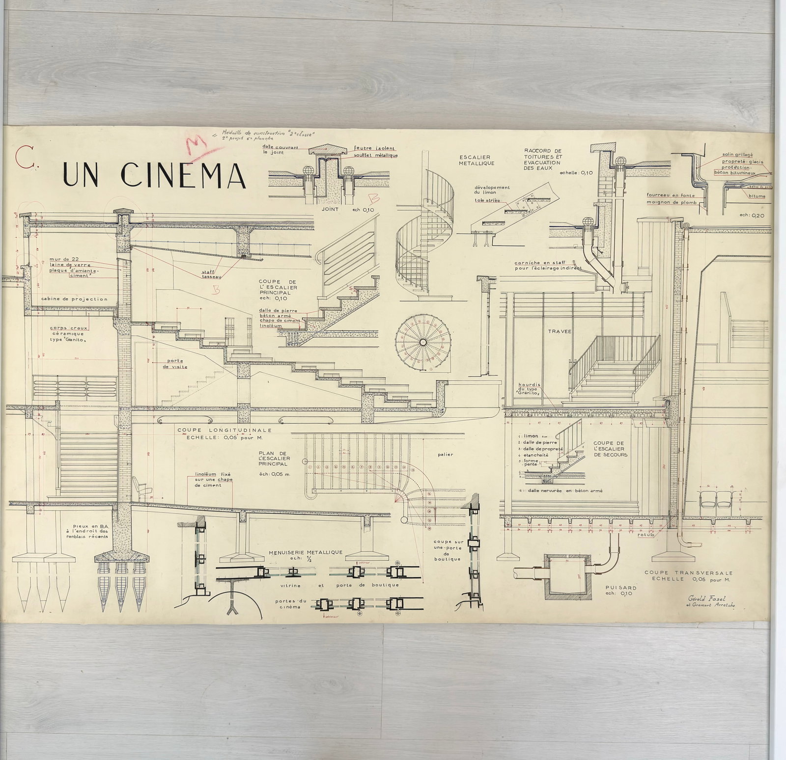 (2) VINTAGE ARCHITECTURAL DESIGN - 4