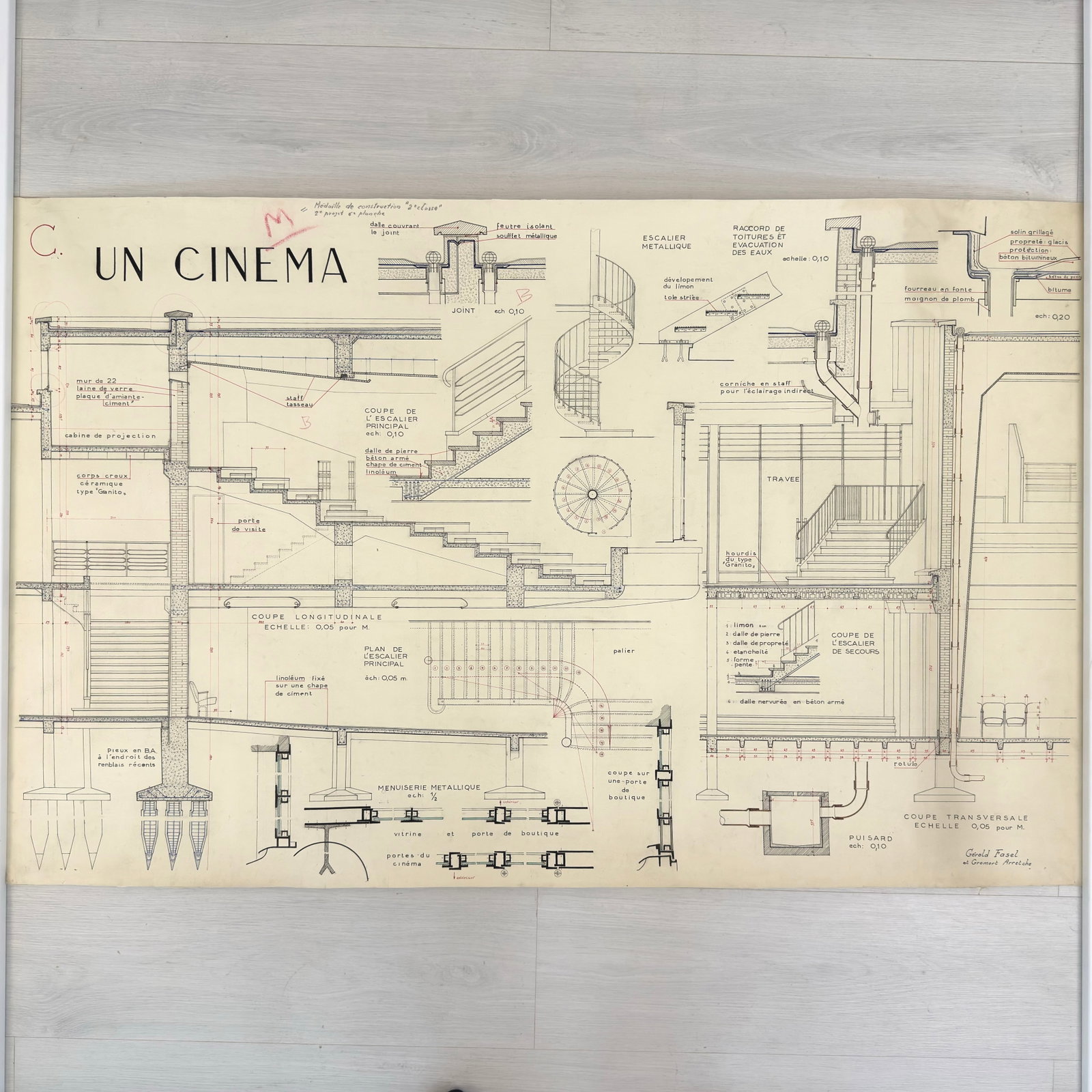 (2) VINTAGE ARCHITECTURAL DESIGN - 6
