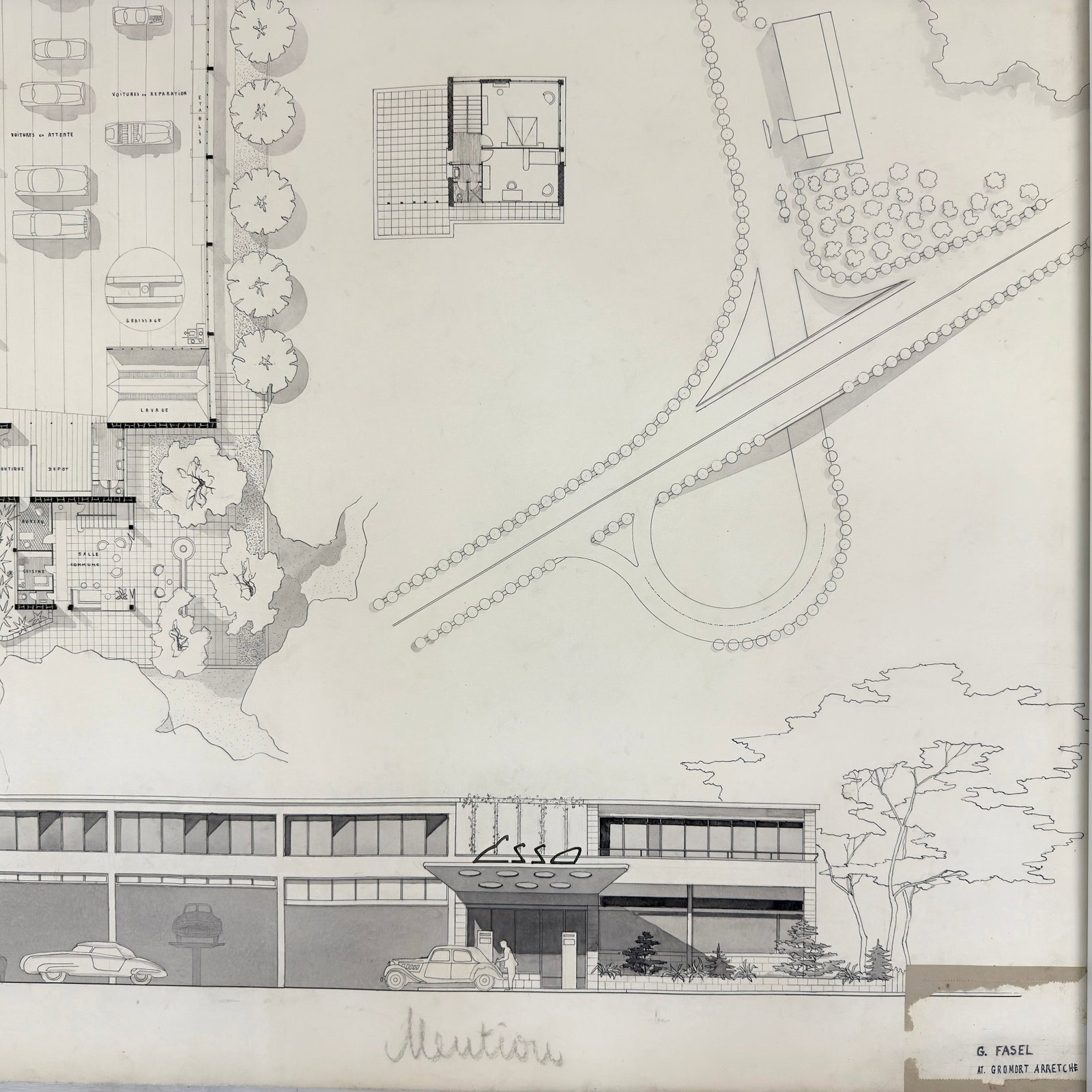 (2) VINTAGE ARCHITECTURAL DESIGN - 6