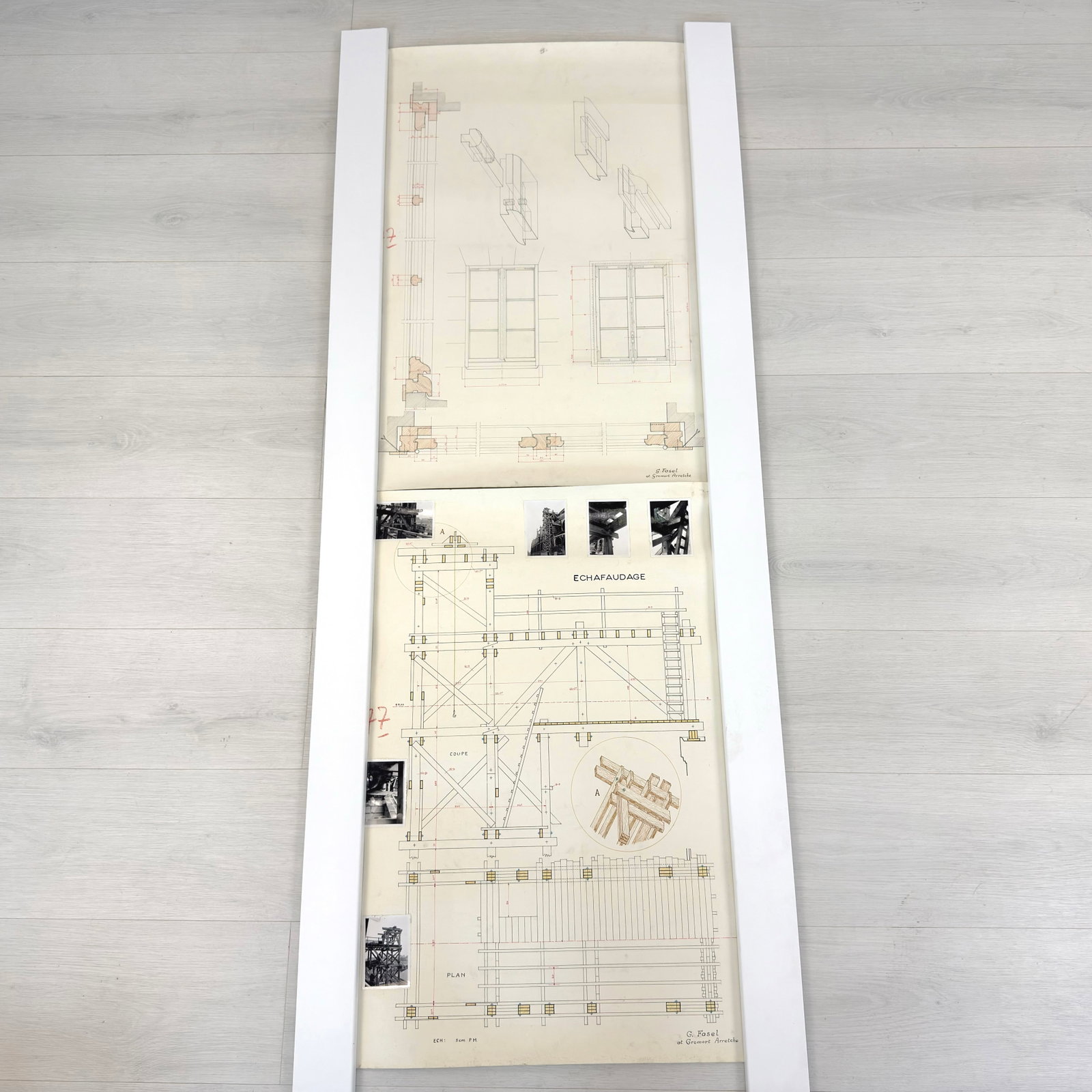 (2) VINTAGE ARCHITECTURAL DESIGN - 2