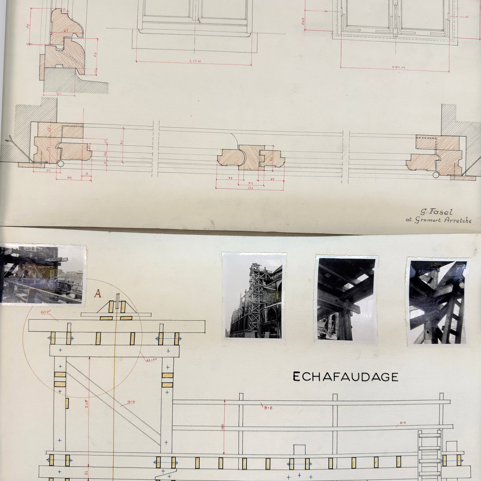 (2) VINTAGE ARCHITECTURAL DESIGN - 4