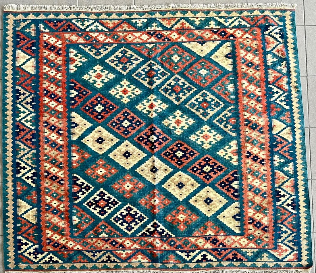 PERSIAN VERAMIN KILIM RUG (1 of 7)