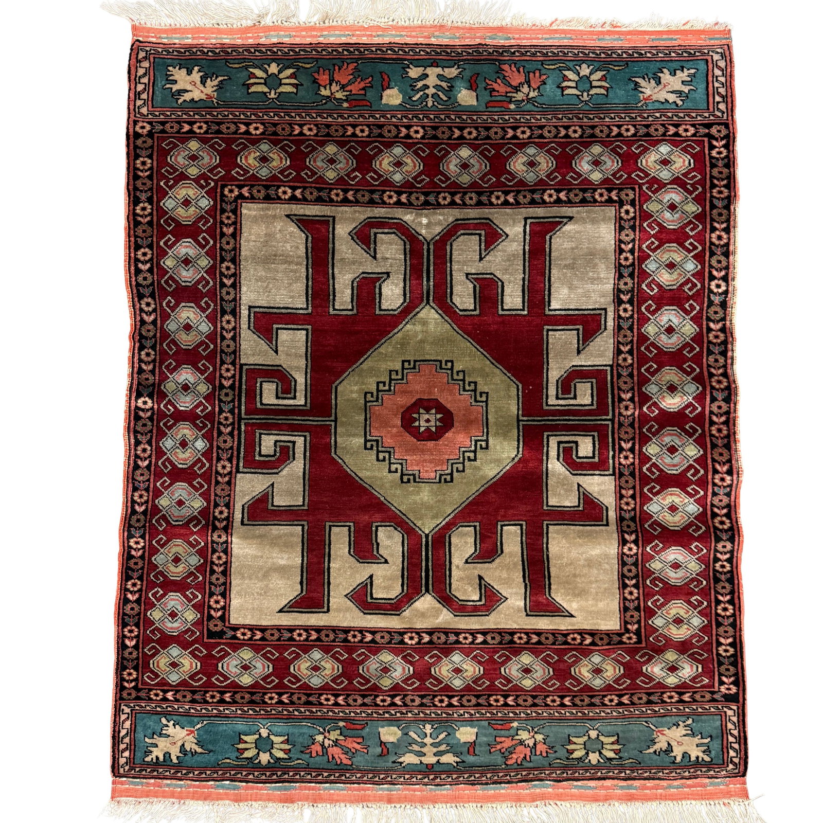 FINE HERIZ SQUARE AREA RUG (1 of 11)