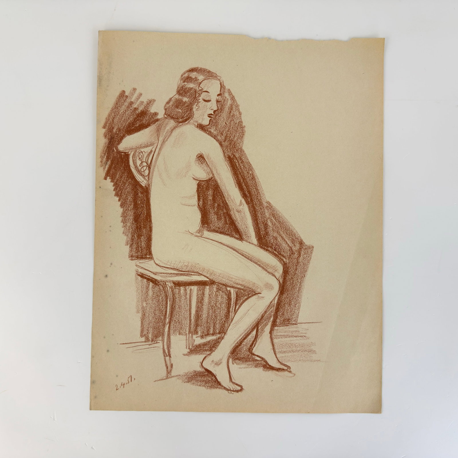 (2) FIGURATIVE SKETCHES - 5