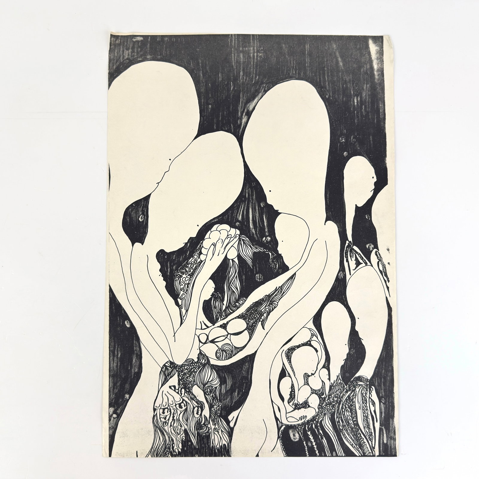 BLACK AND WHITE DRAWING - 2