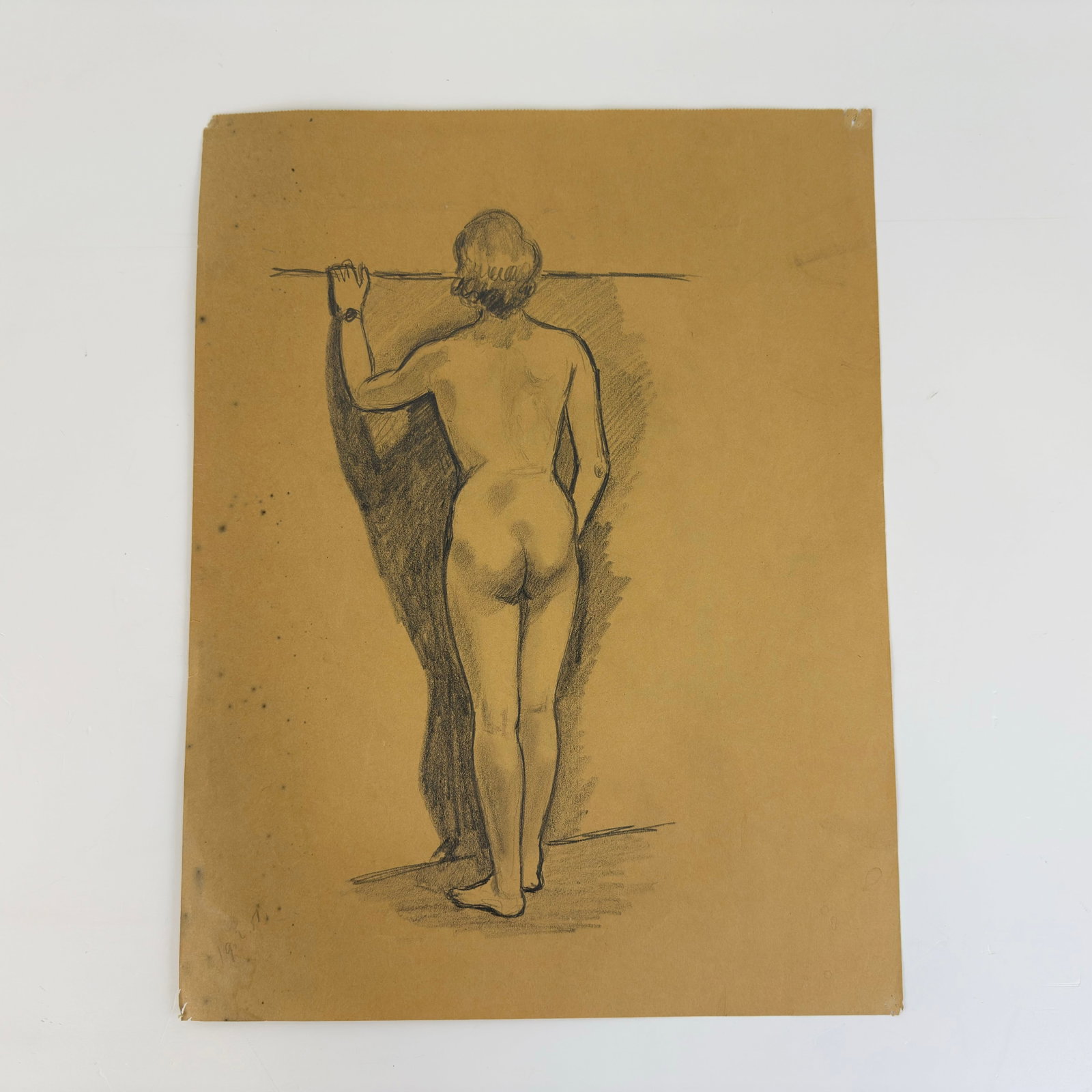 PENCIL DRAWING, SIGNED - 2