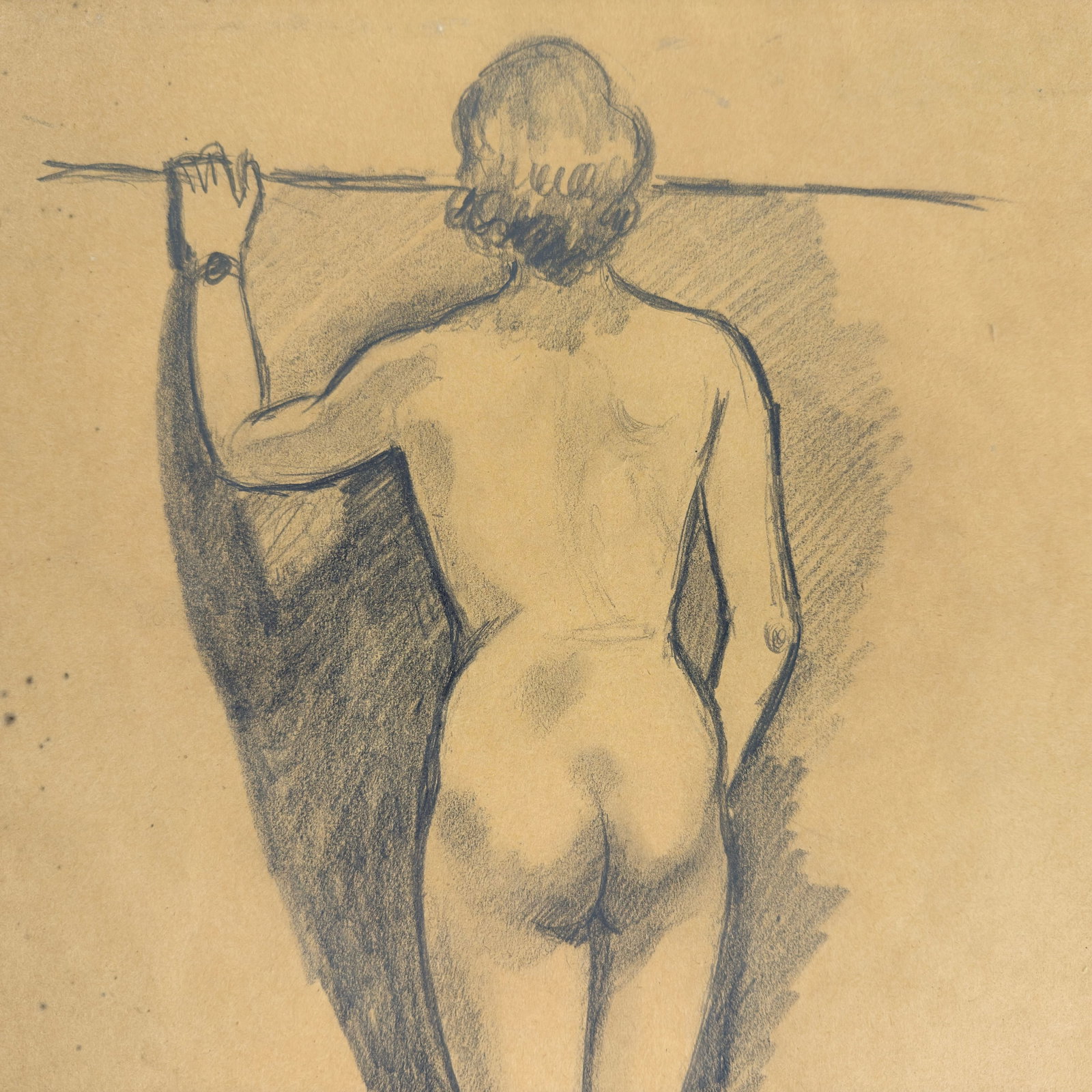 PENCIL DRAWING, SIGNED - 3