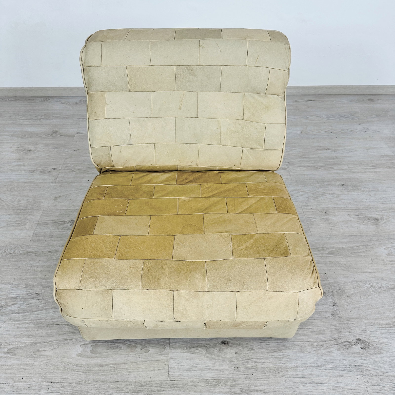 DE SEDE ATTR. LEATHER MODULAR SOFA - 7