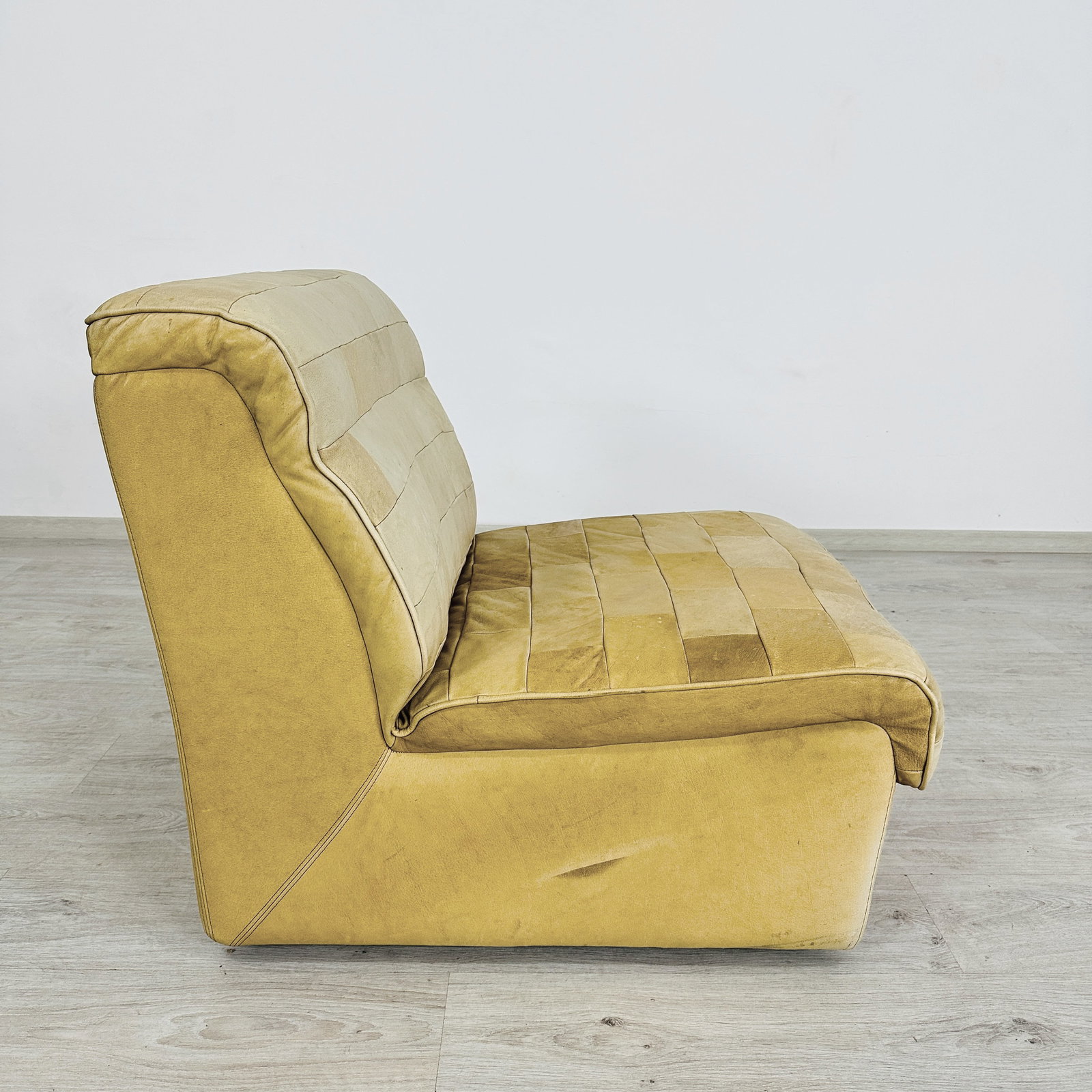 DE SEDE ATTR. LEATHER MODULAR SOFA - 9