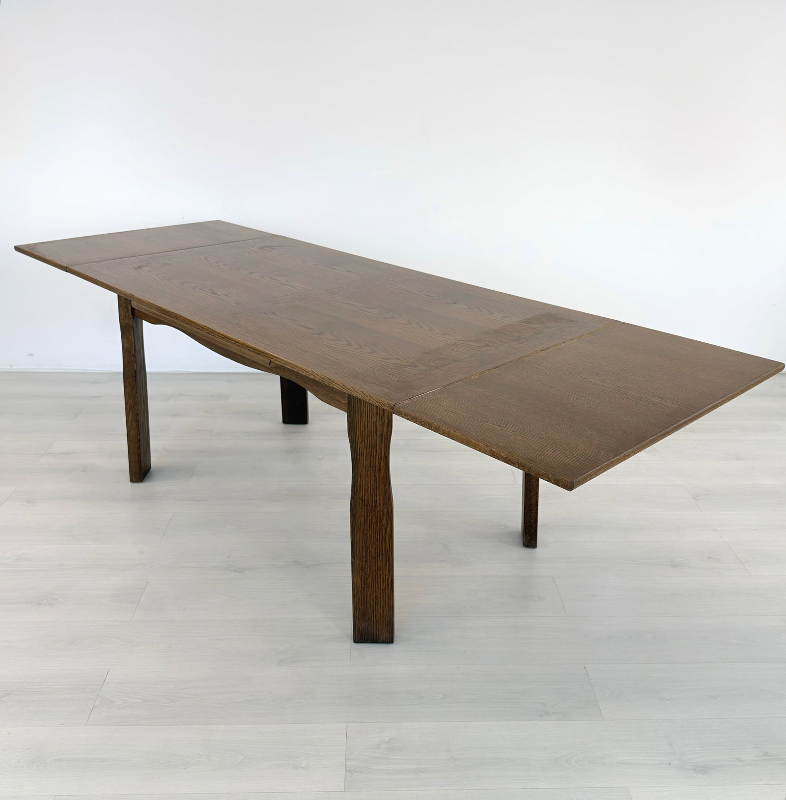 BRUTALIST EXTENDABLE DINING TABLE - 2