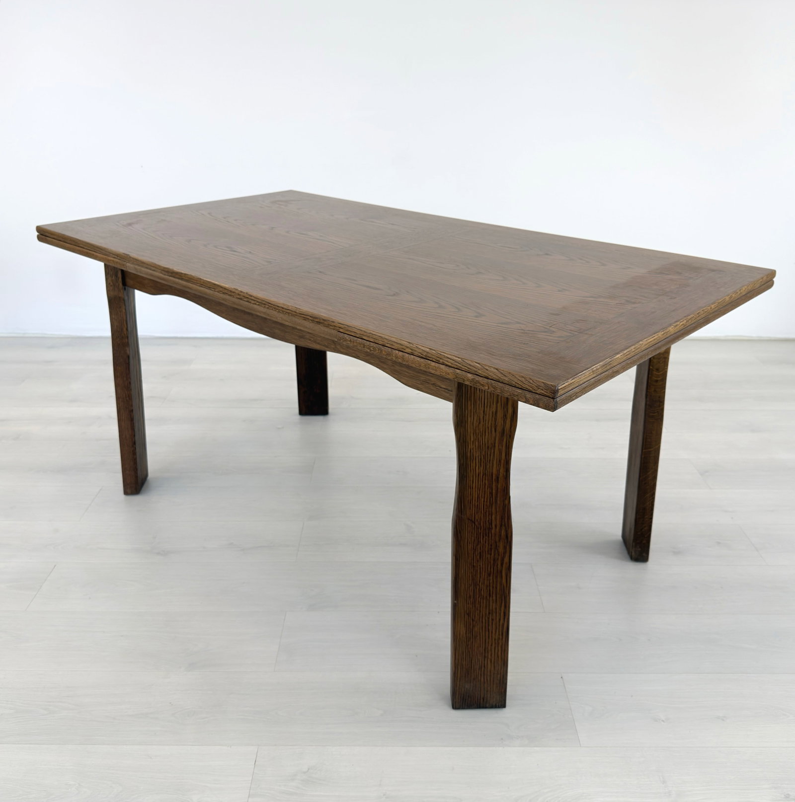 BRUTALIST EXTENDABLE DINING TABLE - 3
