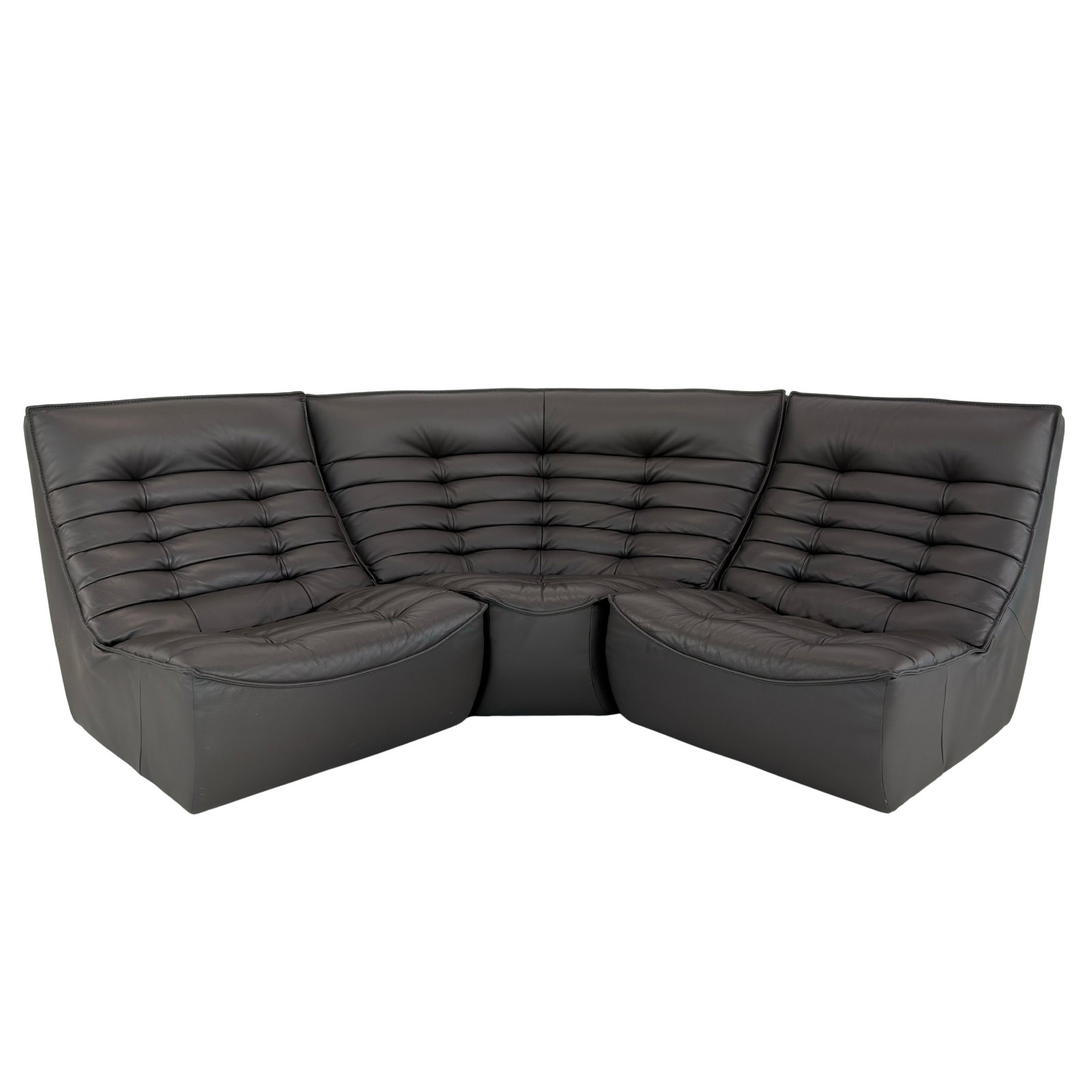 ITALIAN THREE-SEAT MODULAR SOFA MANNER OF TOGO (1 of 13)