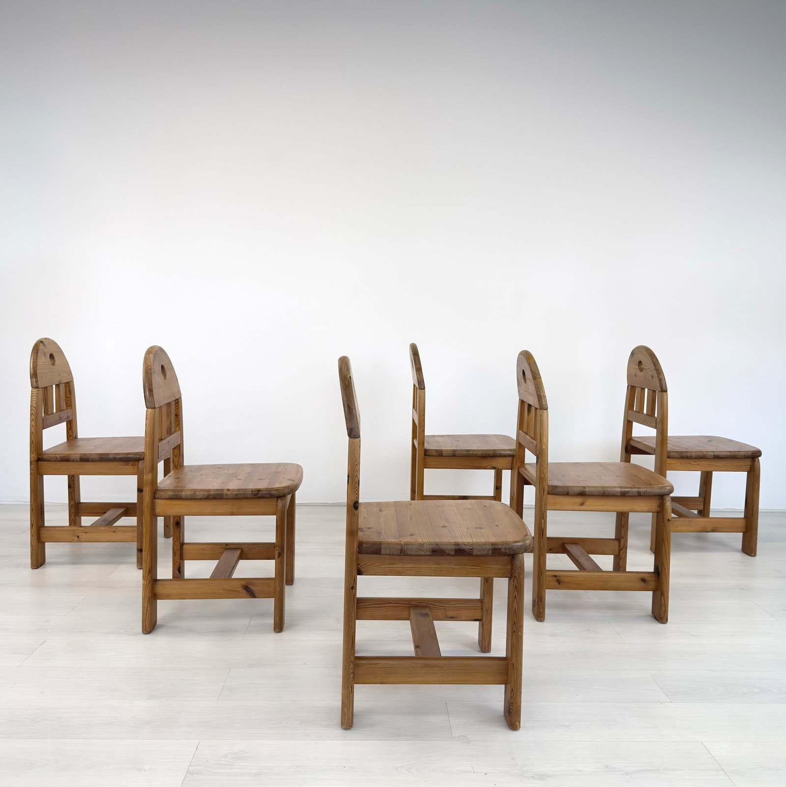 (6) WASA MOBEL DINING CHAIRS - 6