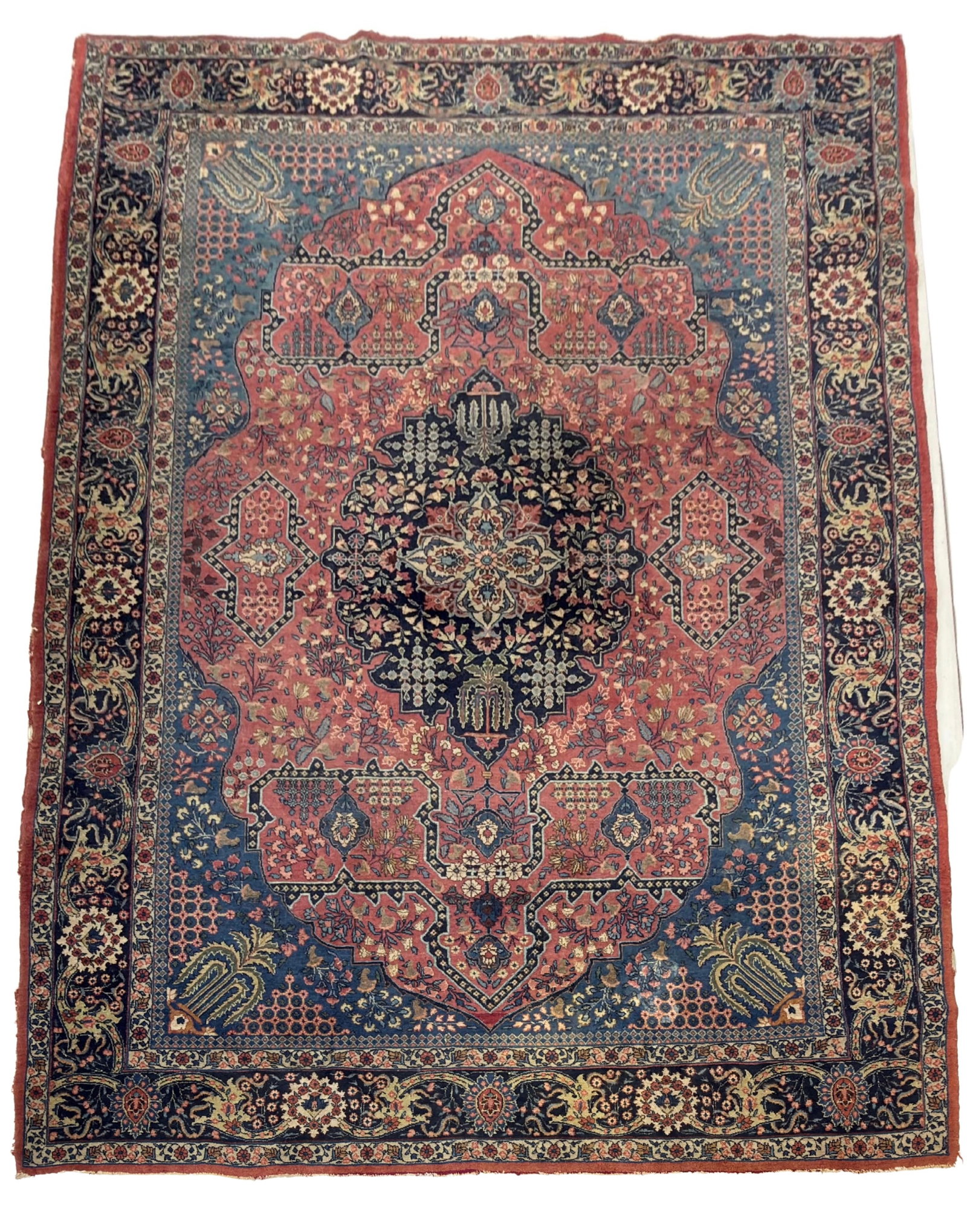 LARGE HAND KNOTTED PERSIAN RUG (1 of 8)