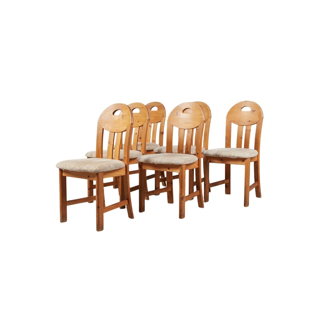 (6) TNT NATURMOBELHAUSER DINING CHAIRS (1 of 8)