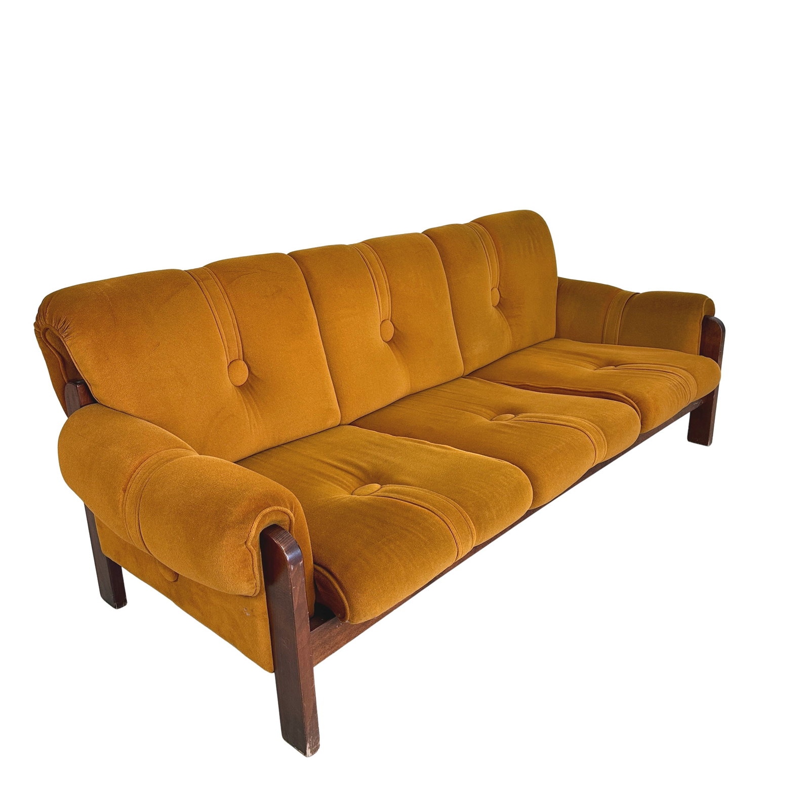 DANISH THREE-SEATER SOFA (1 of 6)