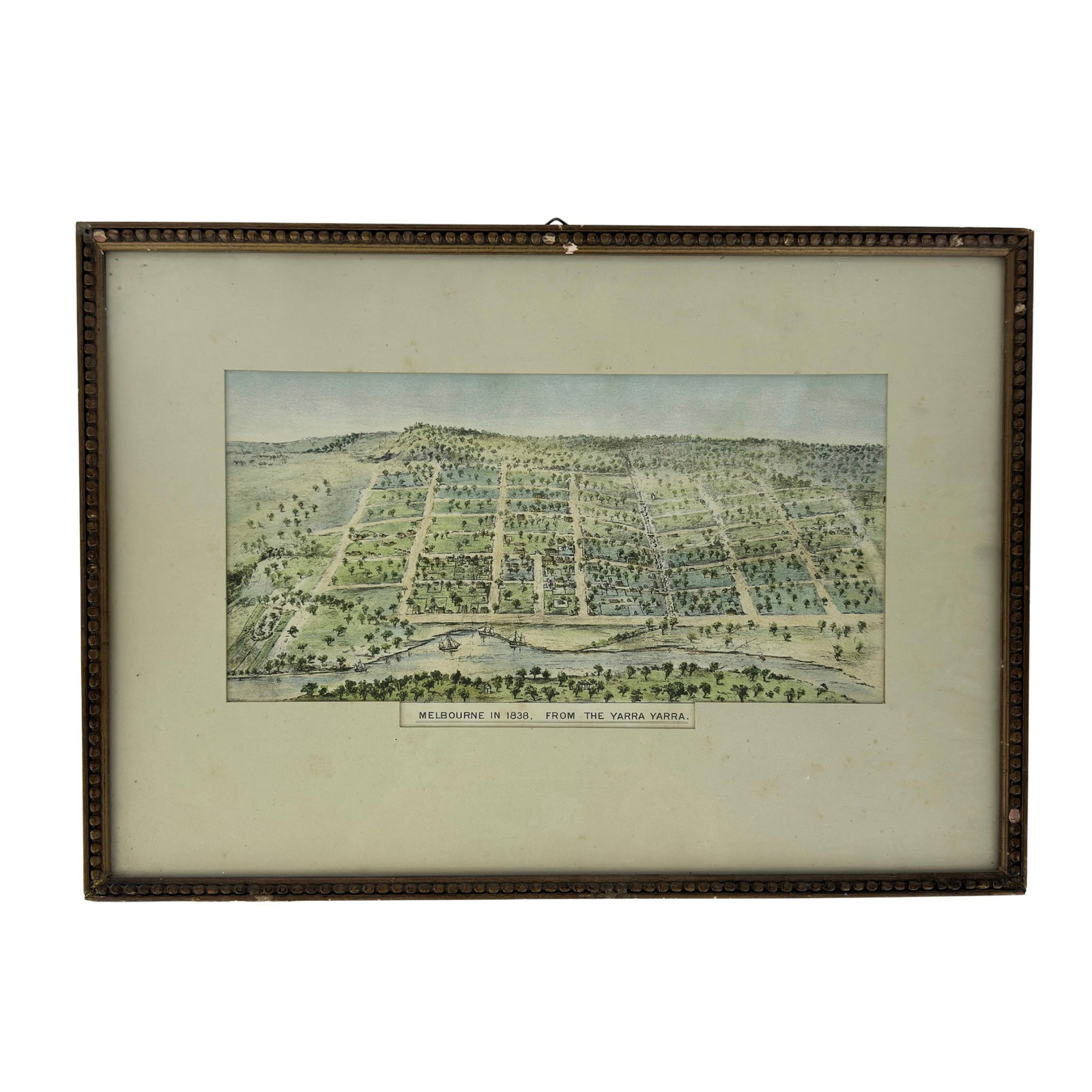 MELBOURNE IN 1838 BY CLARENCE WOODHOUSE (1 of 6)