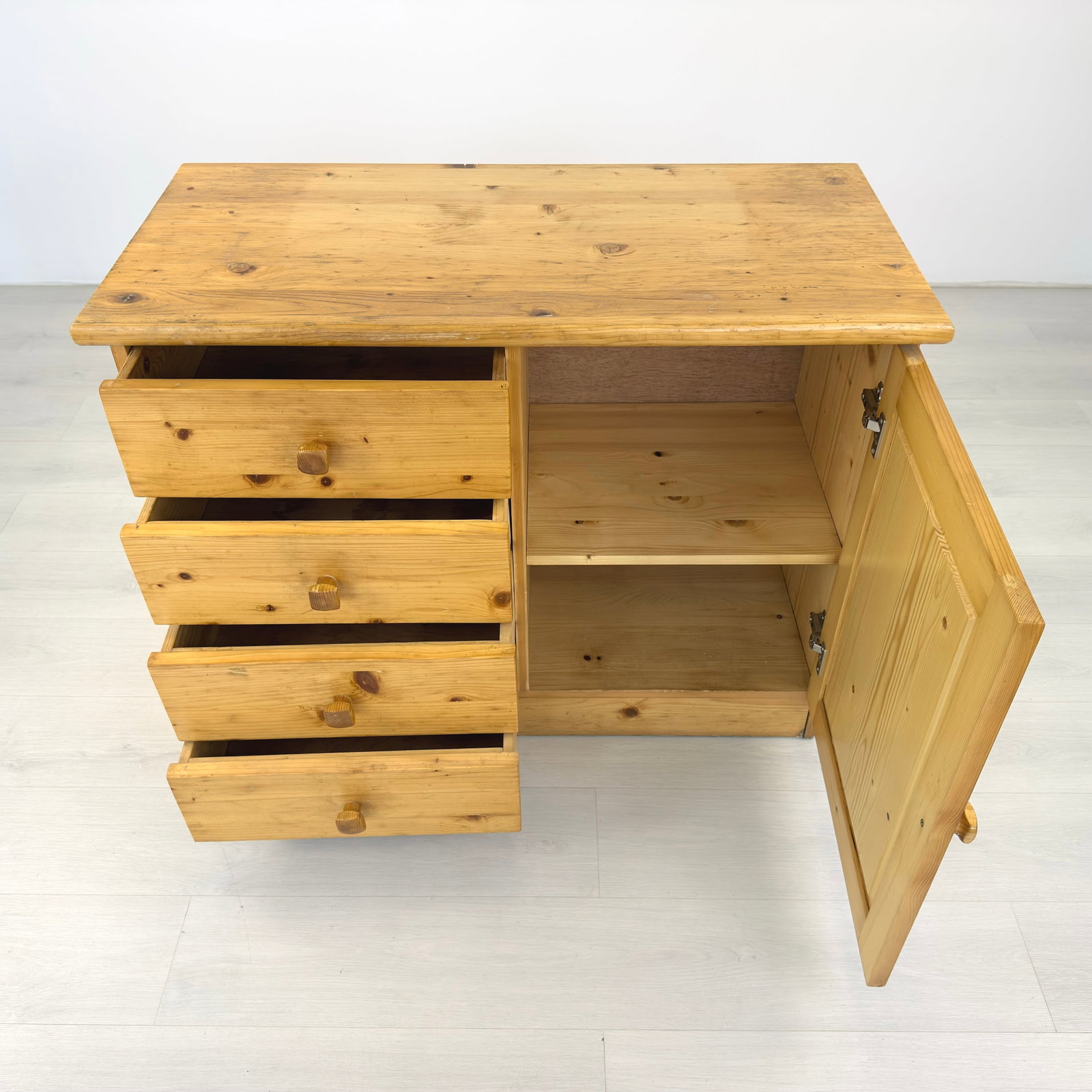 SCANDINAVIAN PINE SIDEBOARD - 5