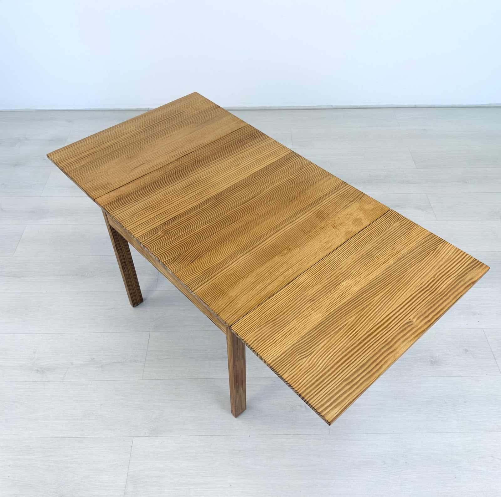 BERNT PETERSEN DROP-LEAF SIDE TABLE - 7