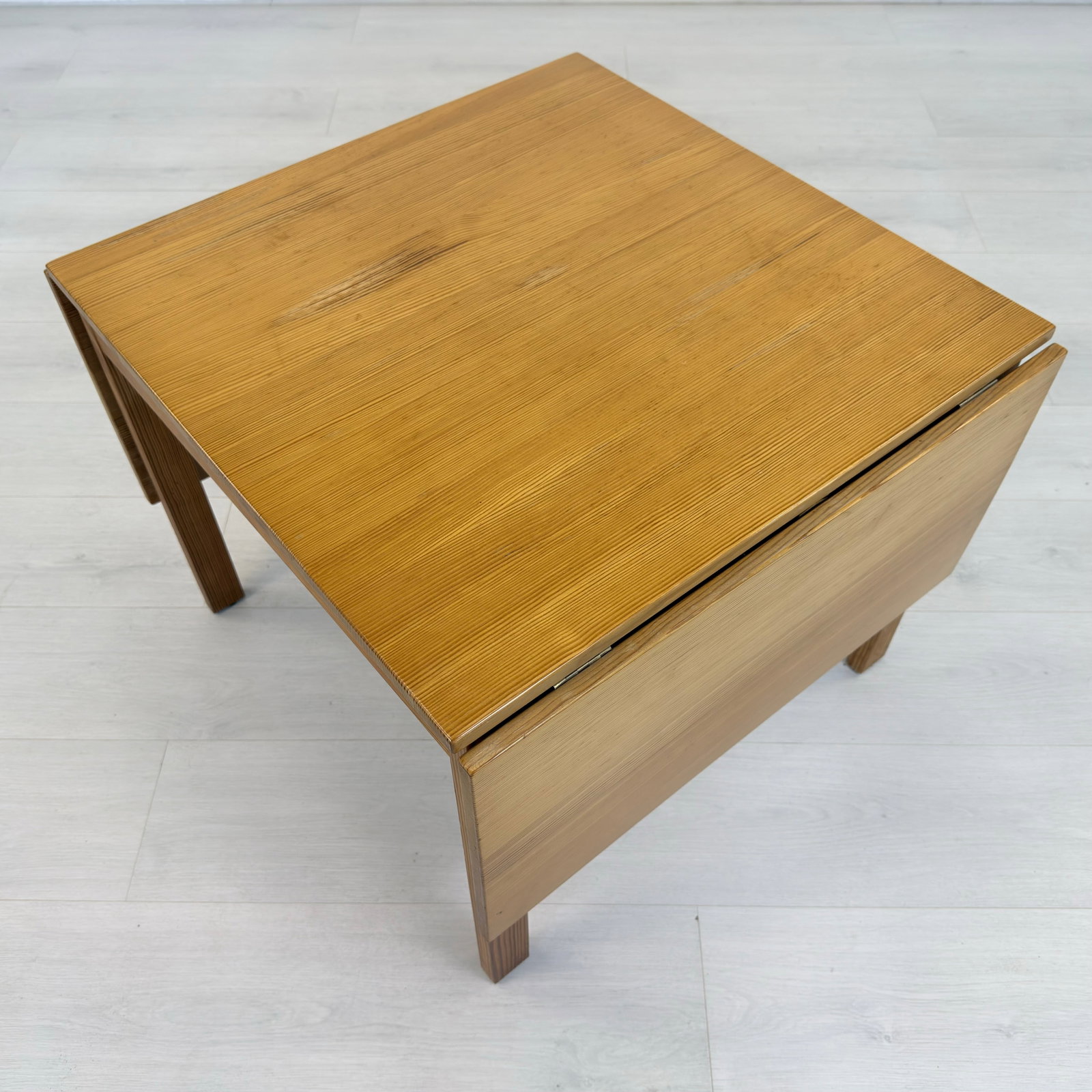 BERNT PETERSEN DROP-LEAF SIDE TABLE - 4