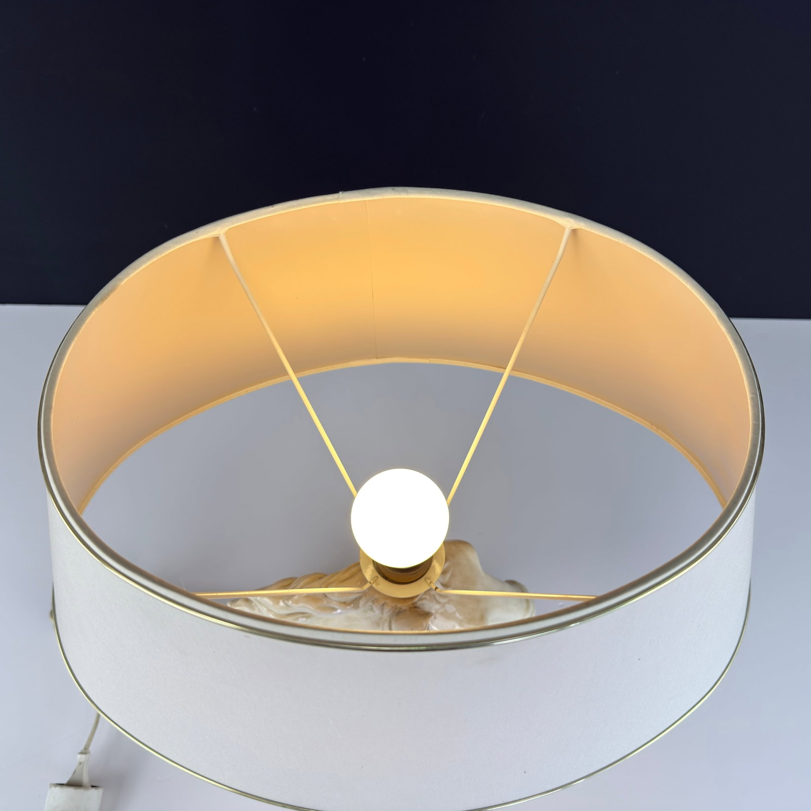HORSE HEAD TABLE LAMP - 7