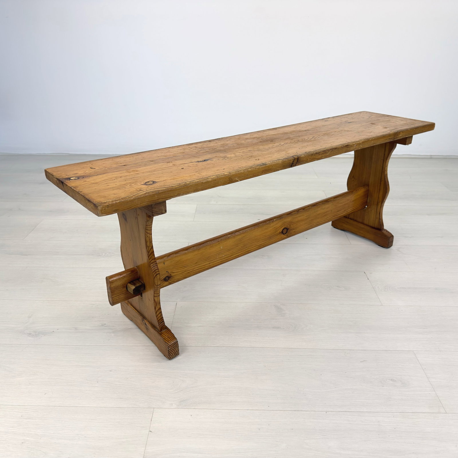 FARMHOUSE PINE BENCH - 4