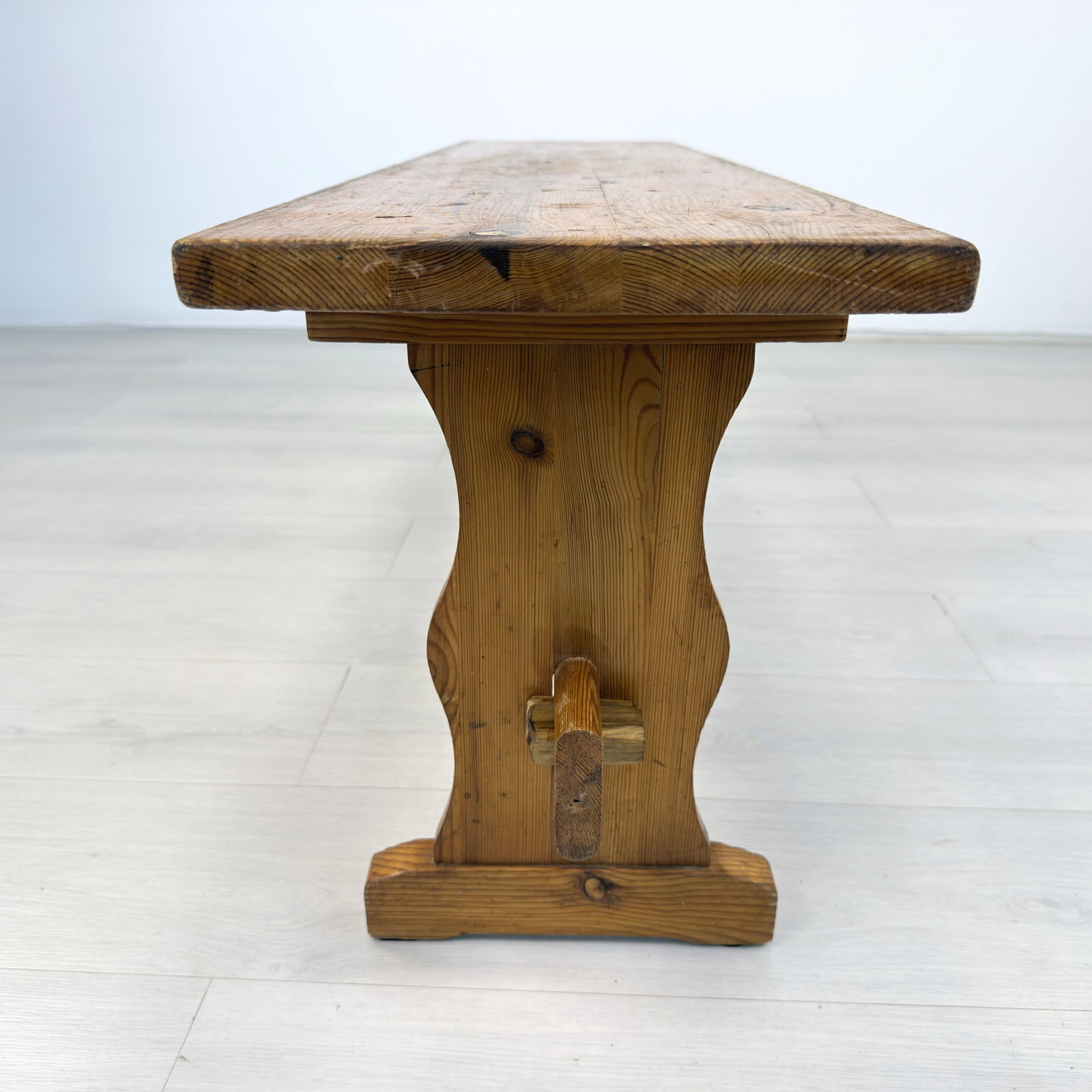 FARMHOUSE PINE BENCH - 6