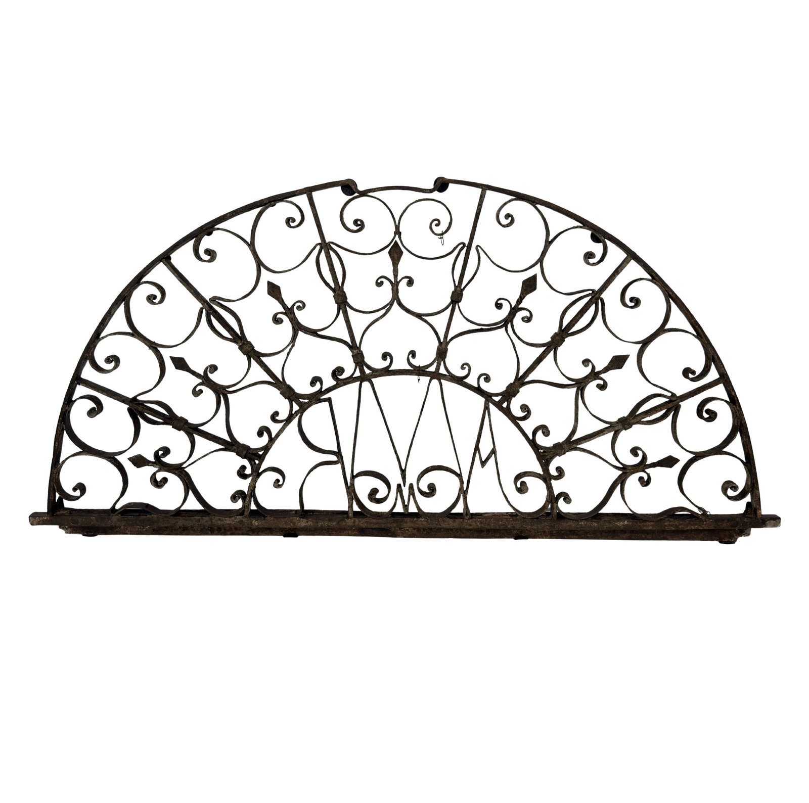 ANTIQUE WROUGHT IRON WINDOW GRILL (1 of 7)