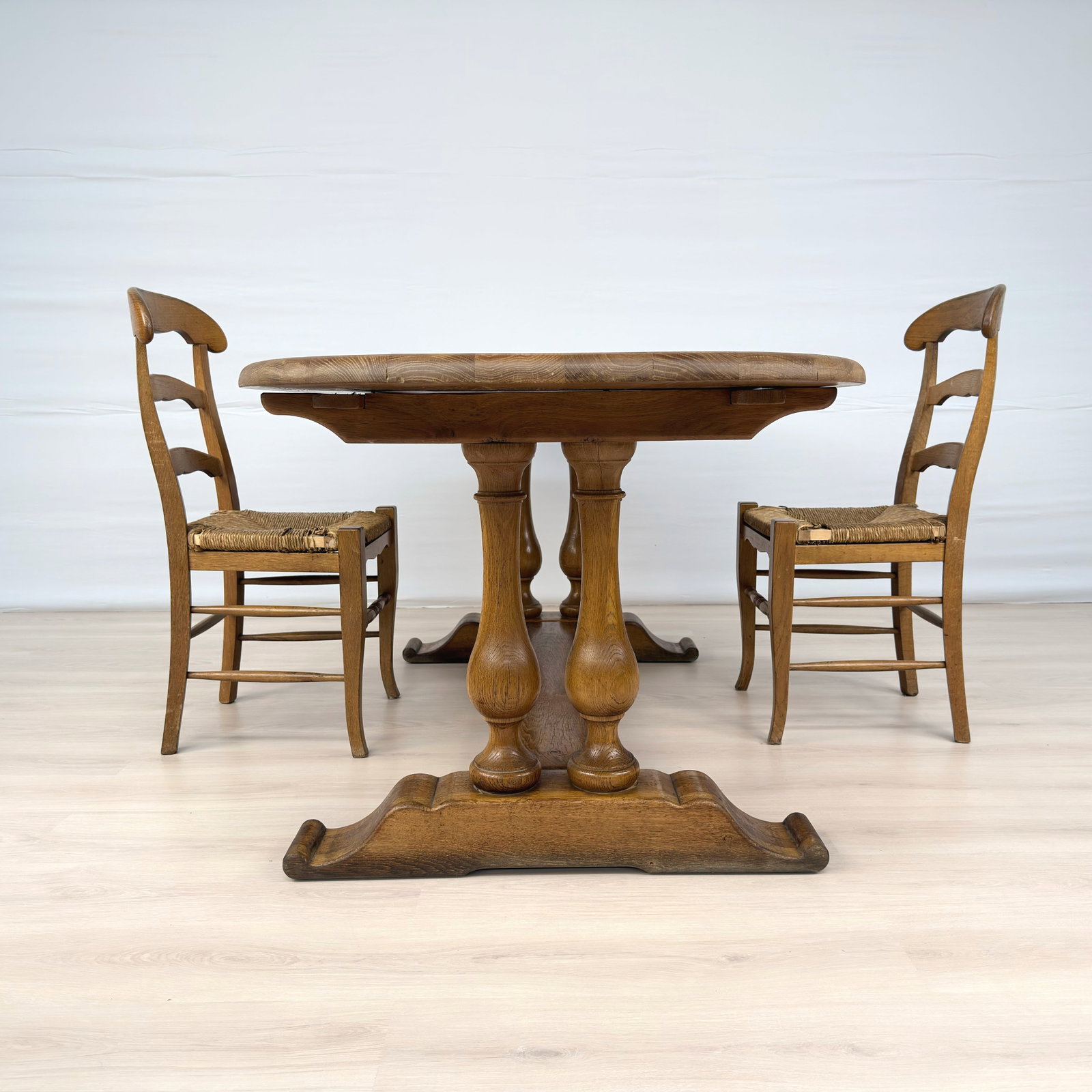 FARMHOUSE OVAL DINING TABLE - 12