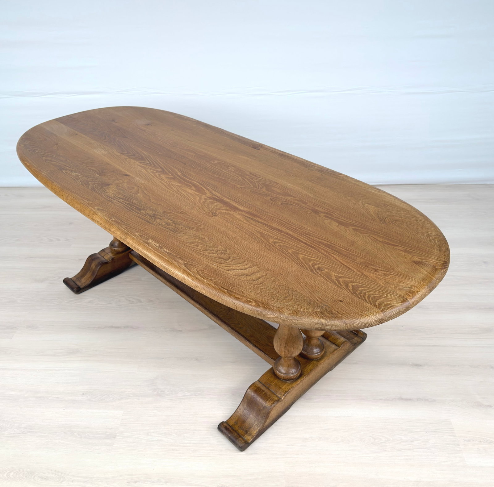 FARMHOUSE OVAL DINING TABLE - 2