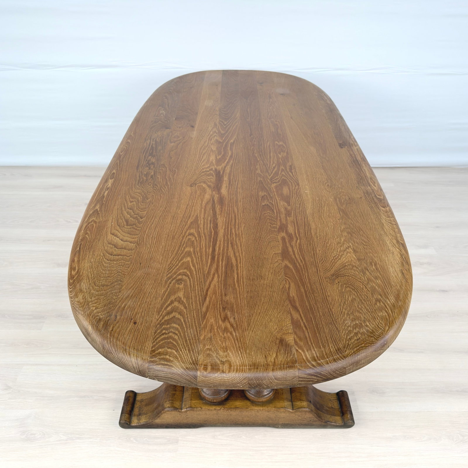 FARMHOUSE OVAL DINING TABLE - 5
