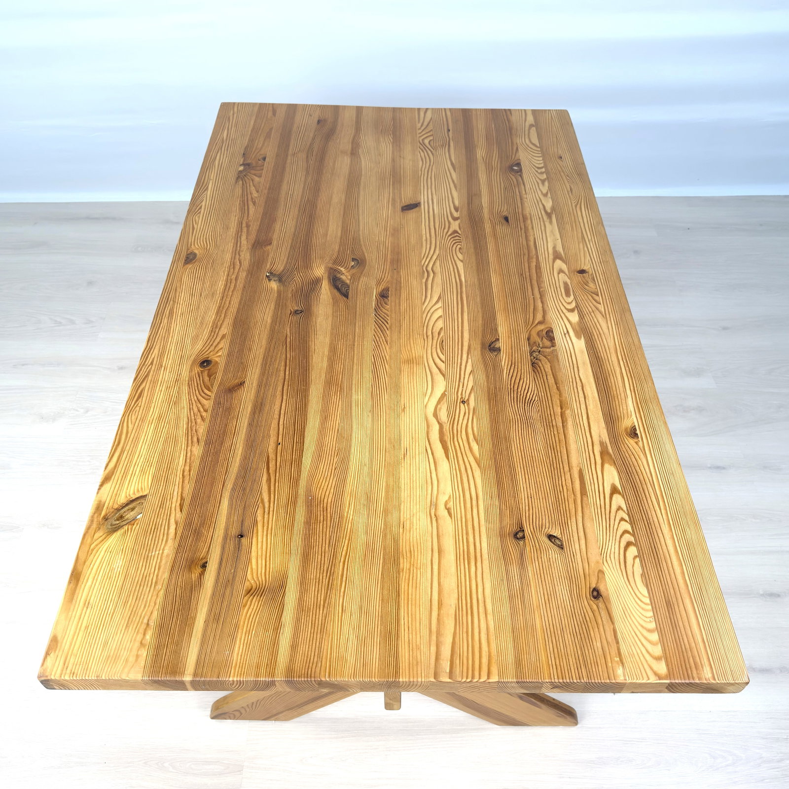 SCANDINAVIAN PINE X DINING TABLE - 7