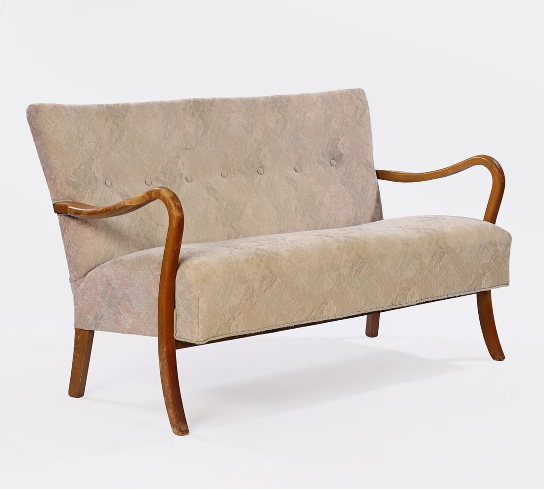 ALFRED CHRISTENSEN STYLE SOFA, 1940s (1 of 6)
