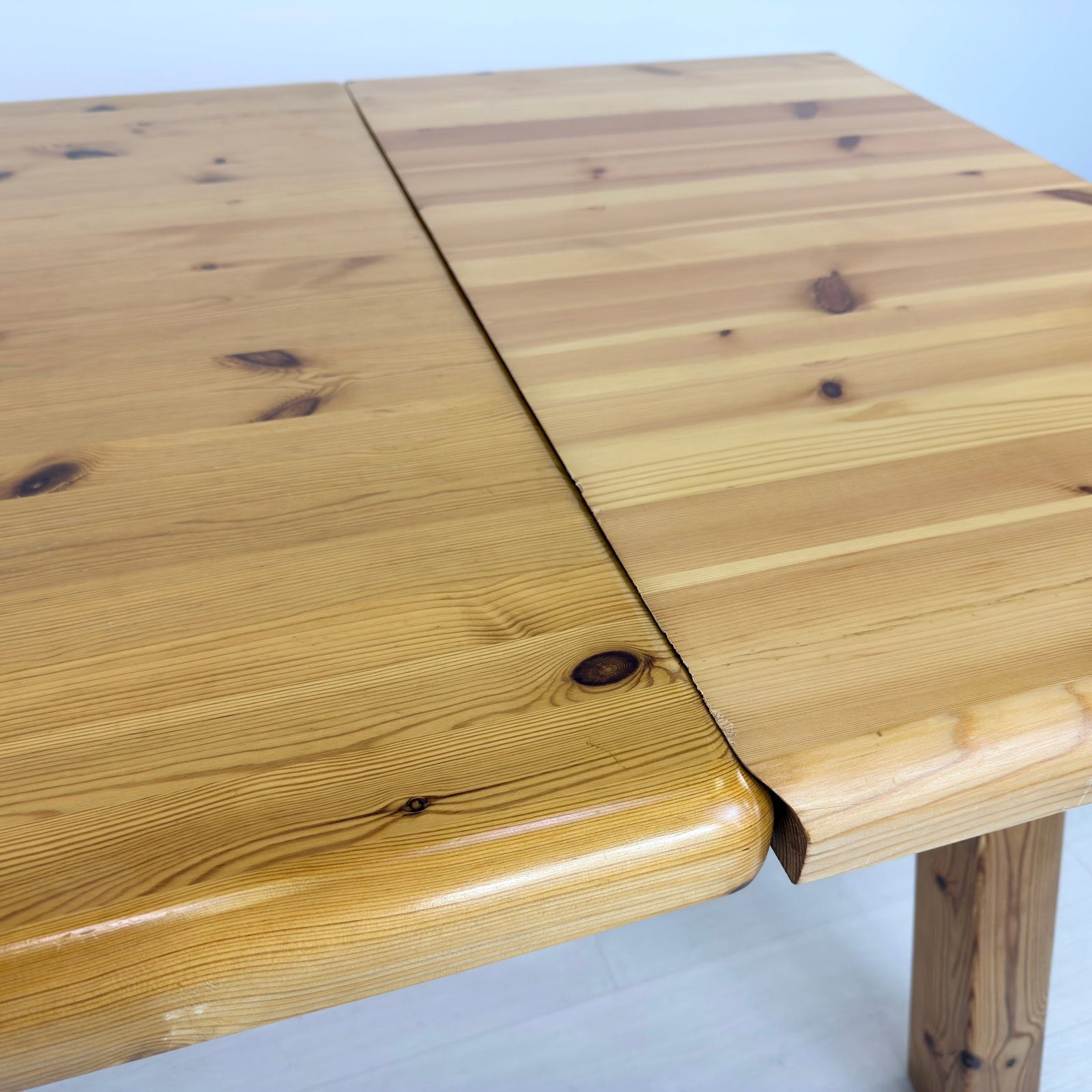 BRUTALIST PINE DINING TABLE BY WASA - 10