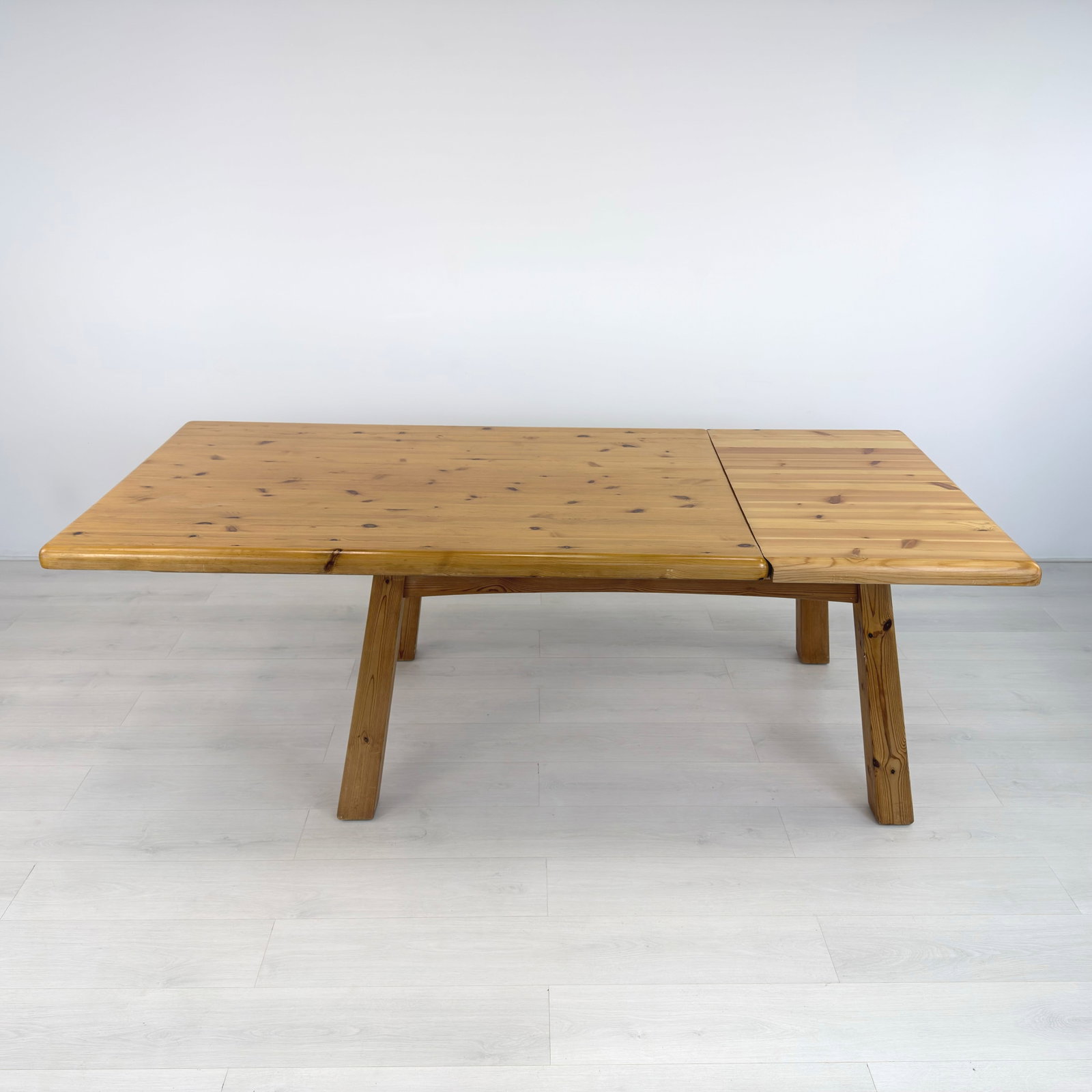 BRUTALIST PINE DINING TABLE BY WASA - 4