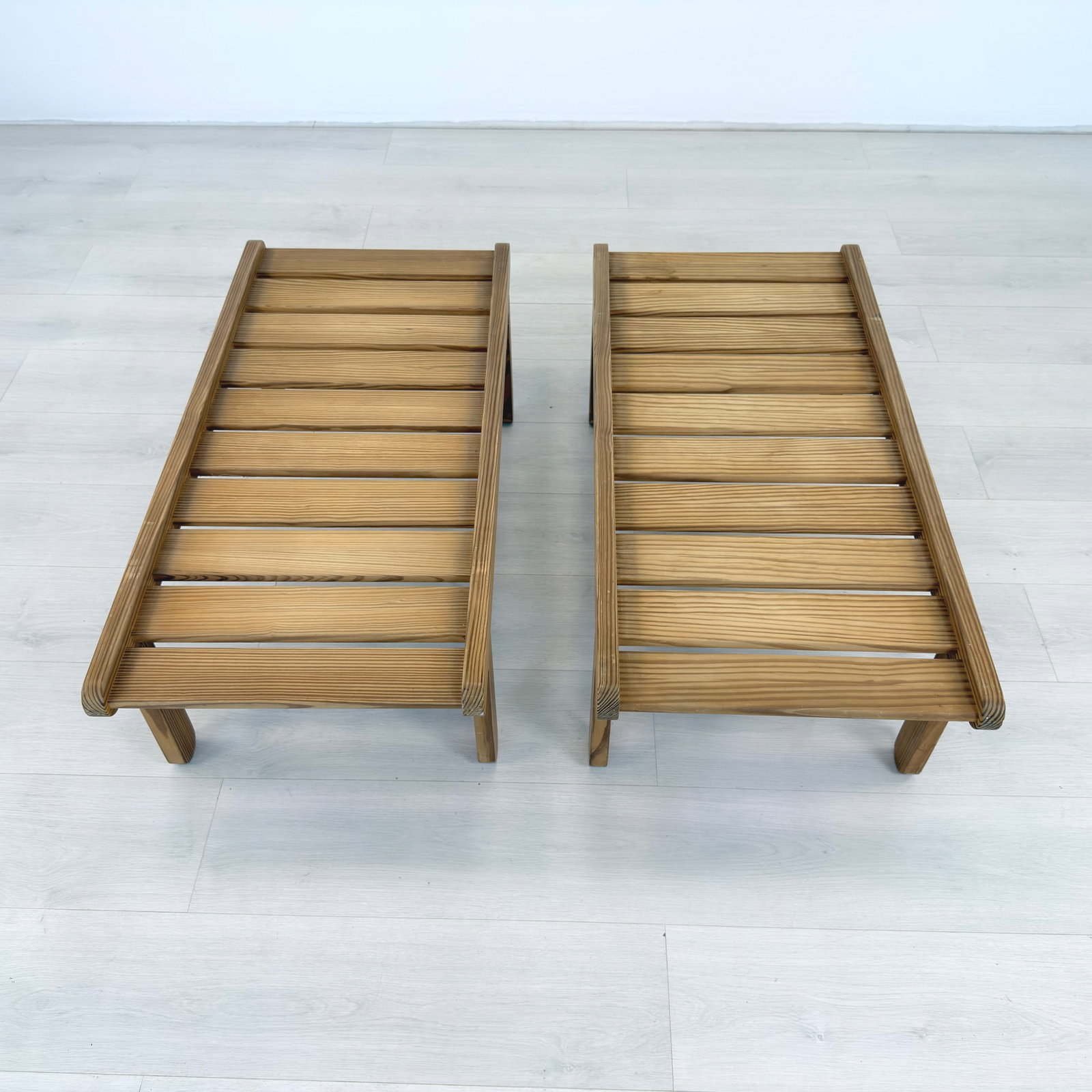 BERNT PETERSEN BENCHES, A PAIR - 2
