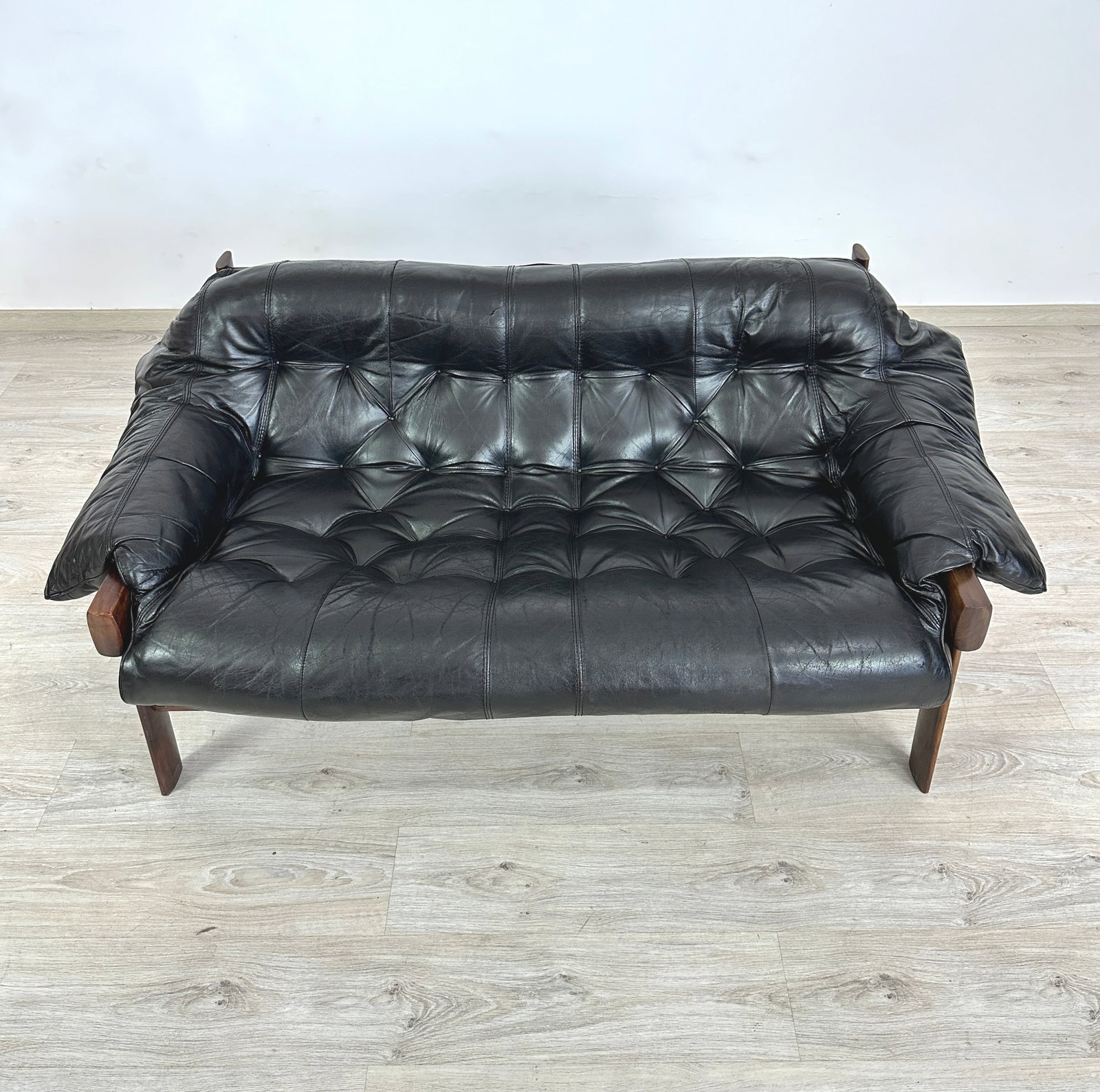 PERCIVAL LAFER LEATHER SOFA - 4