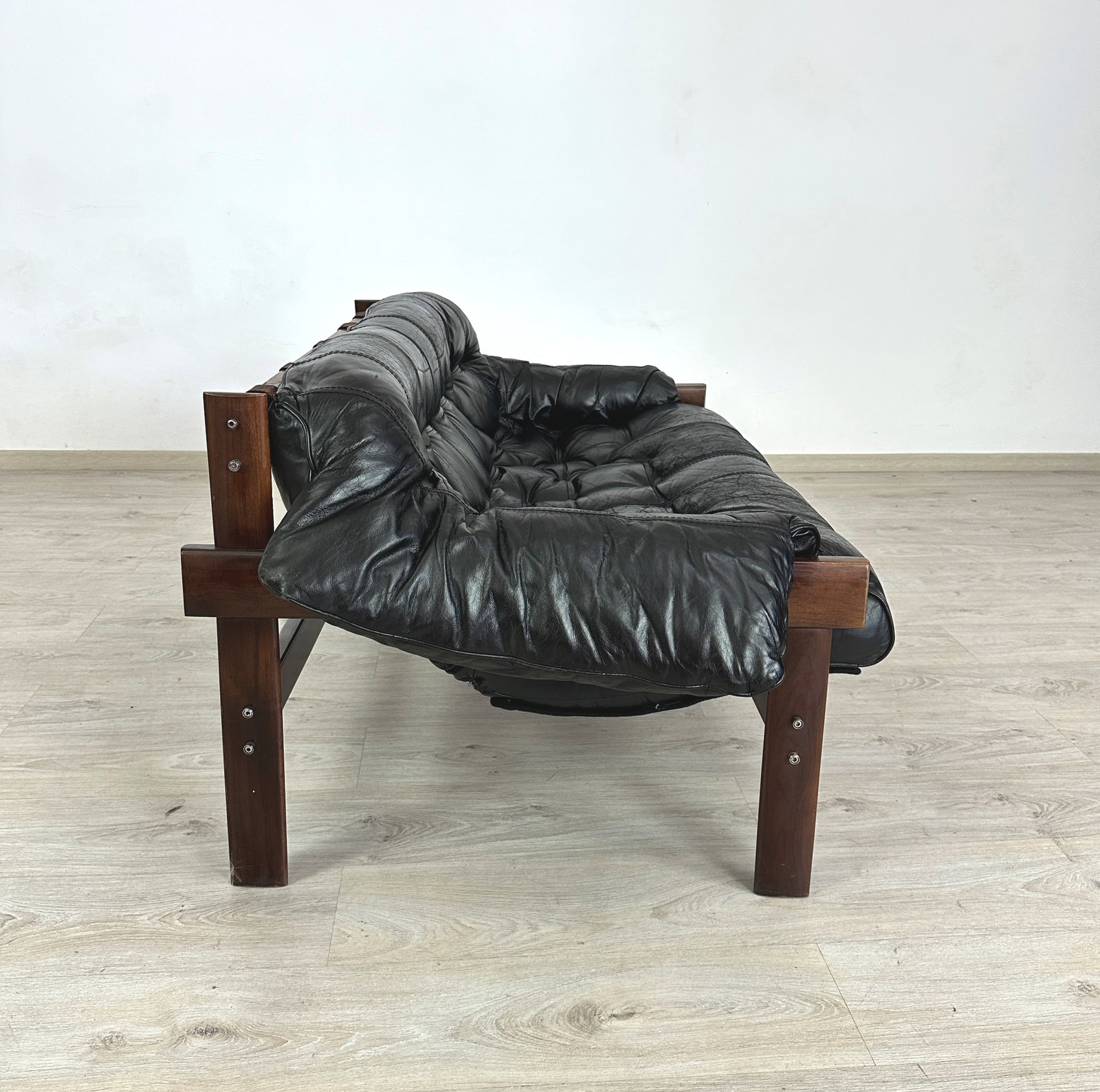 PERCIVAL LAFER LEATHER SOFA - 5