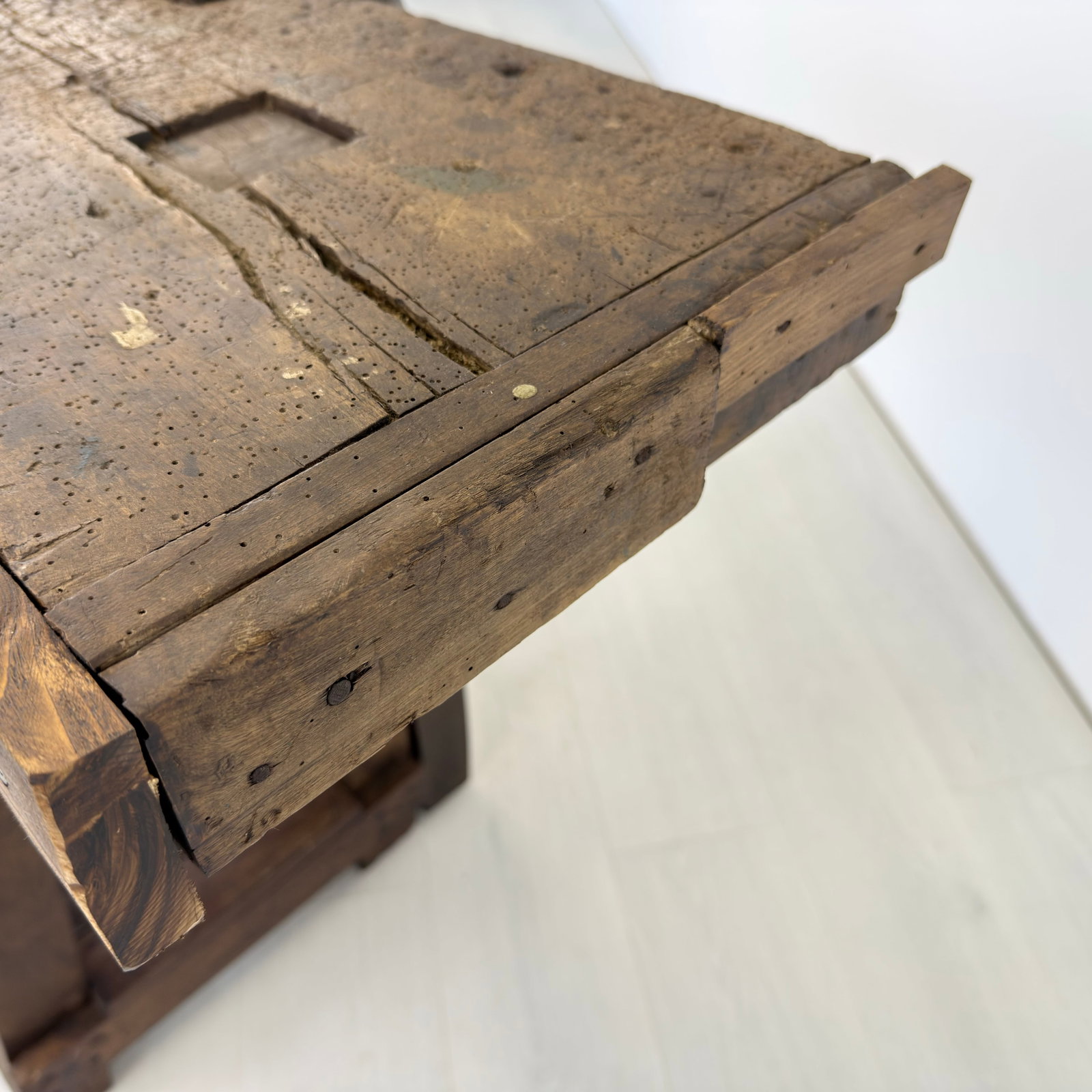 ANTIQUE CARPENTERS WORK TABLE - 11