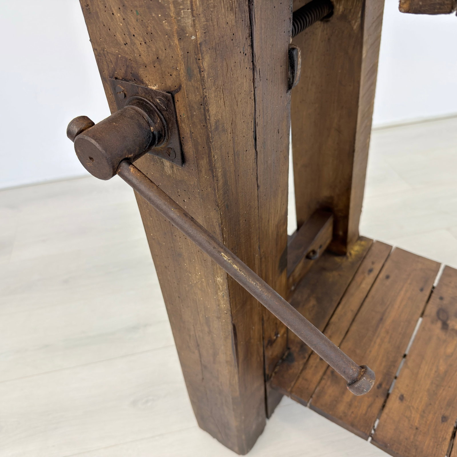ANTIQUE CARPENTERS WORK TABLE - 13