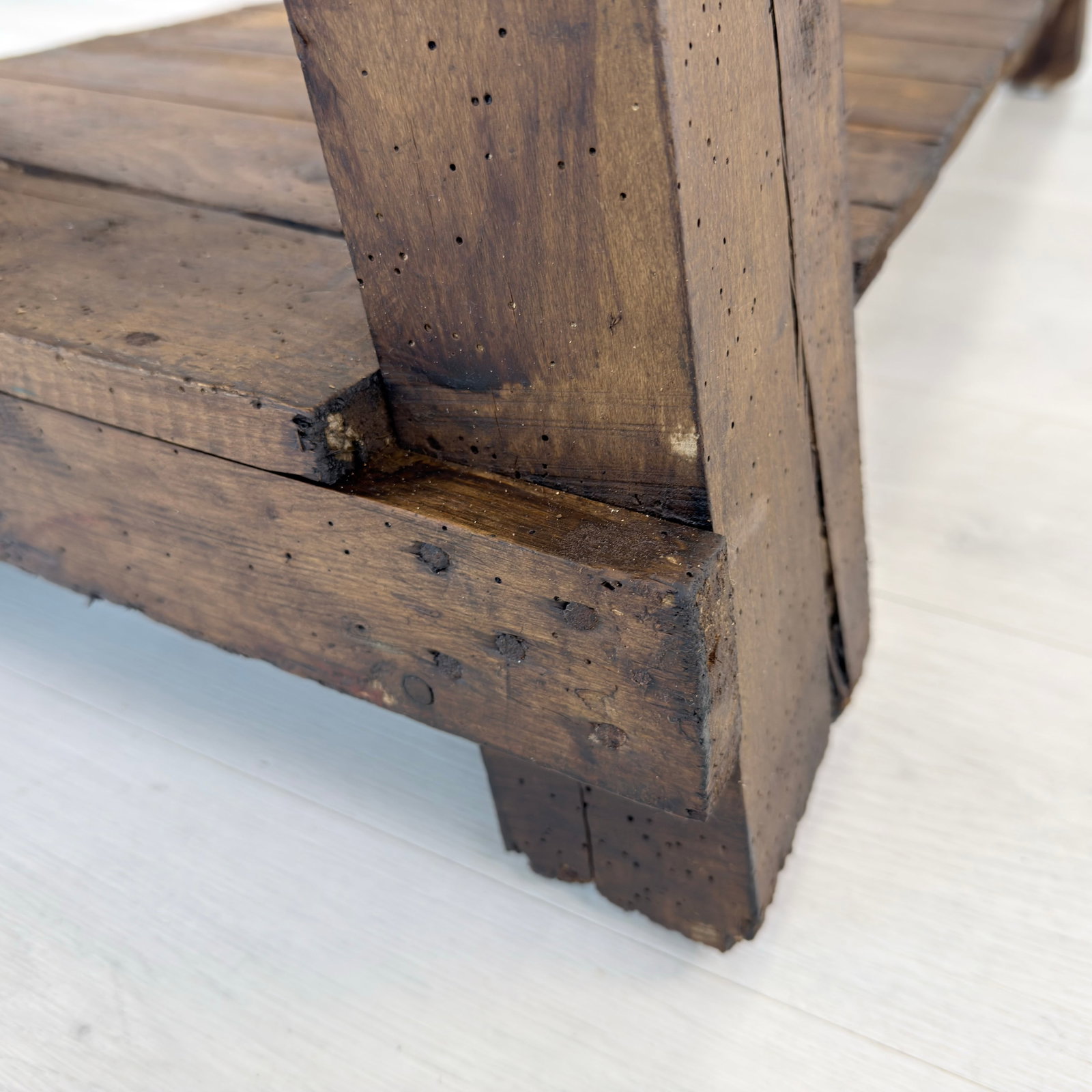 ANTIQUE CARPENTERS WORK TABLE - 15