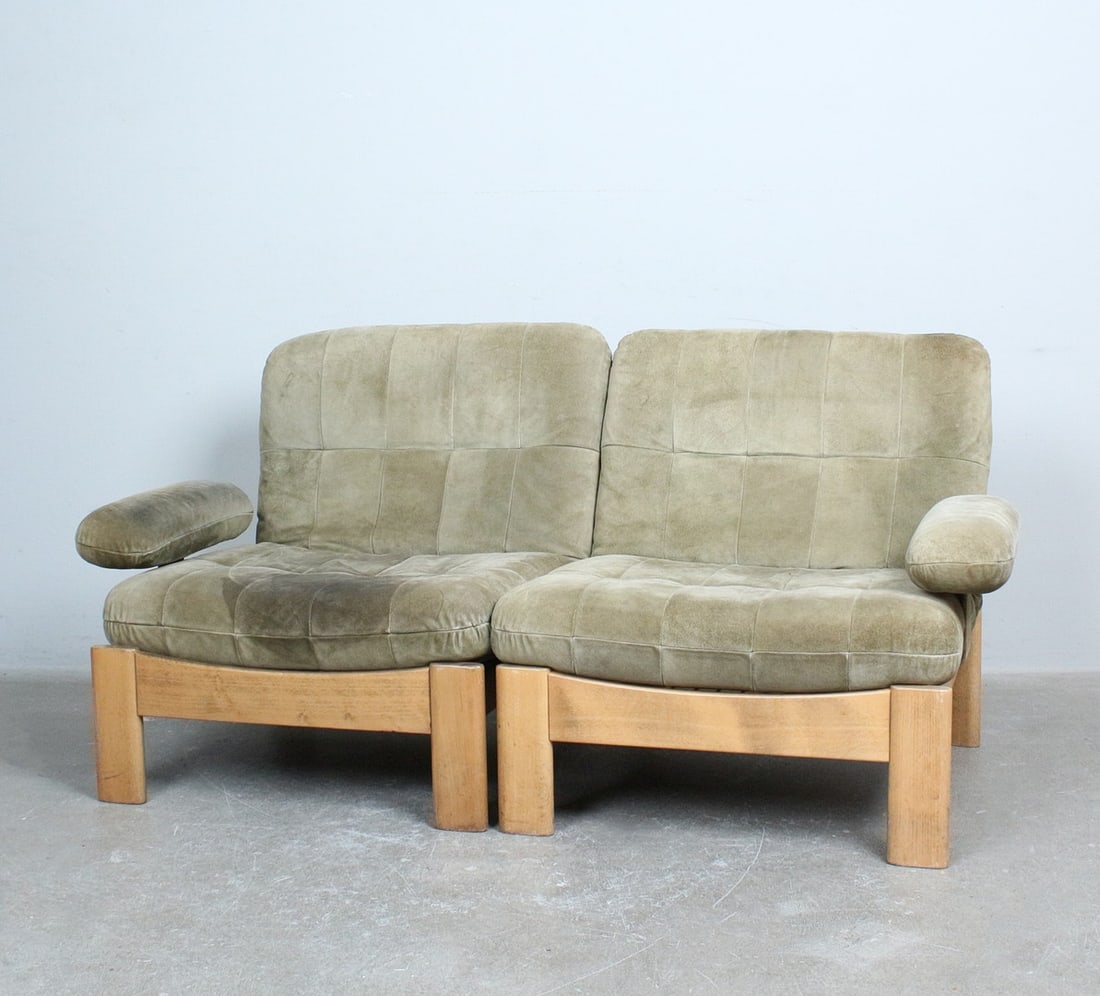 BRUTALIST MODULAR SOFA BY ROLF BENZ - 2