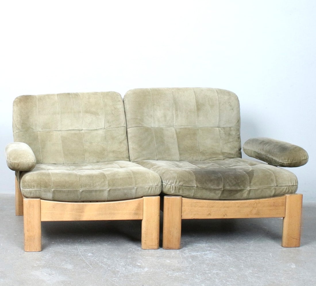 BRUTALIST MODULAR SOFA BY ROLF BENZ - 3